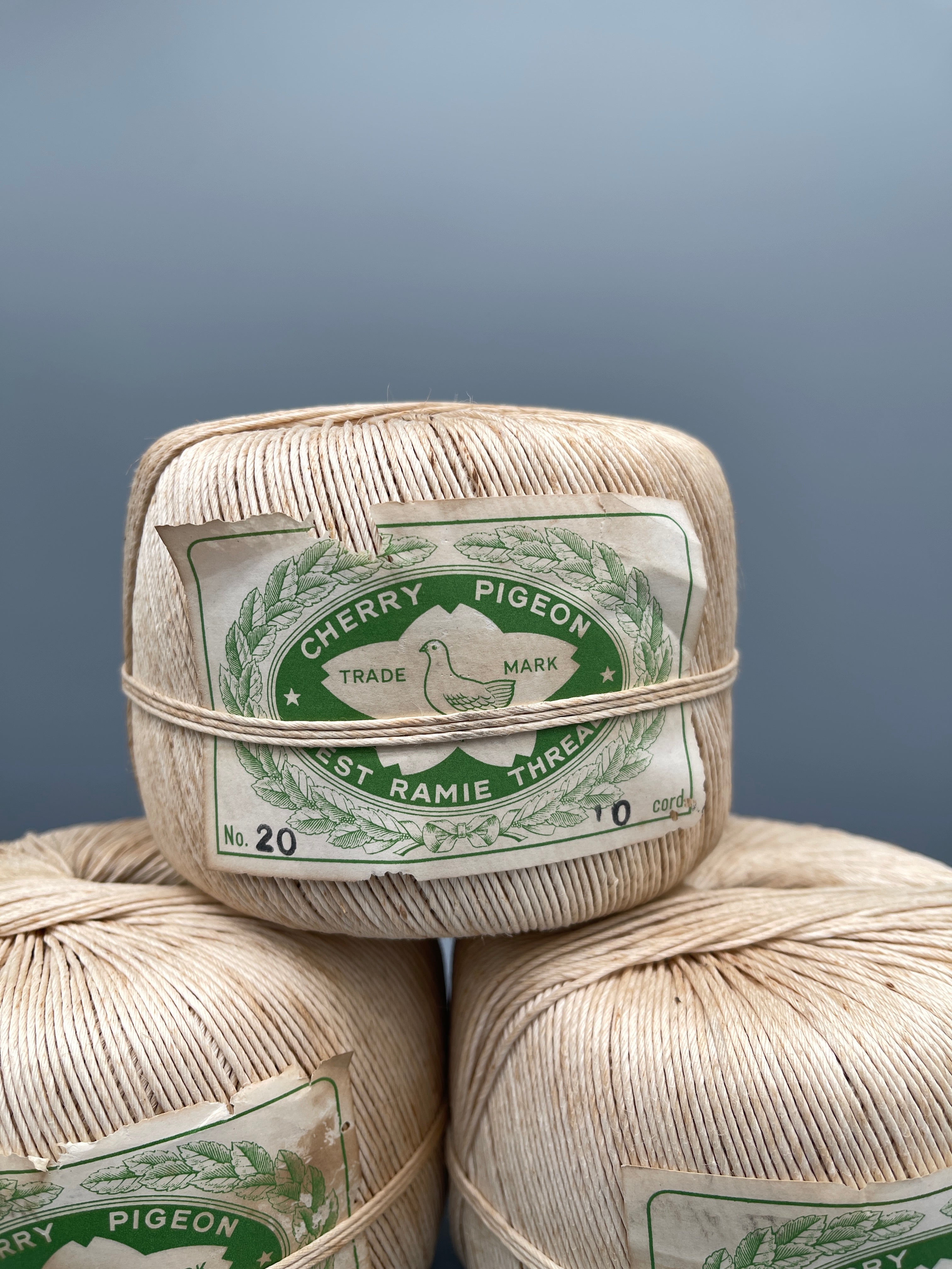 Vintage Japanese Ramie Thread | c.1950