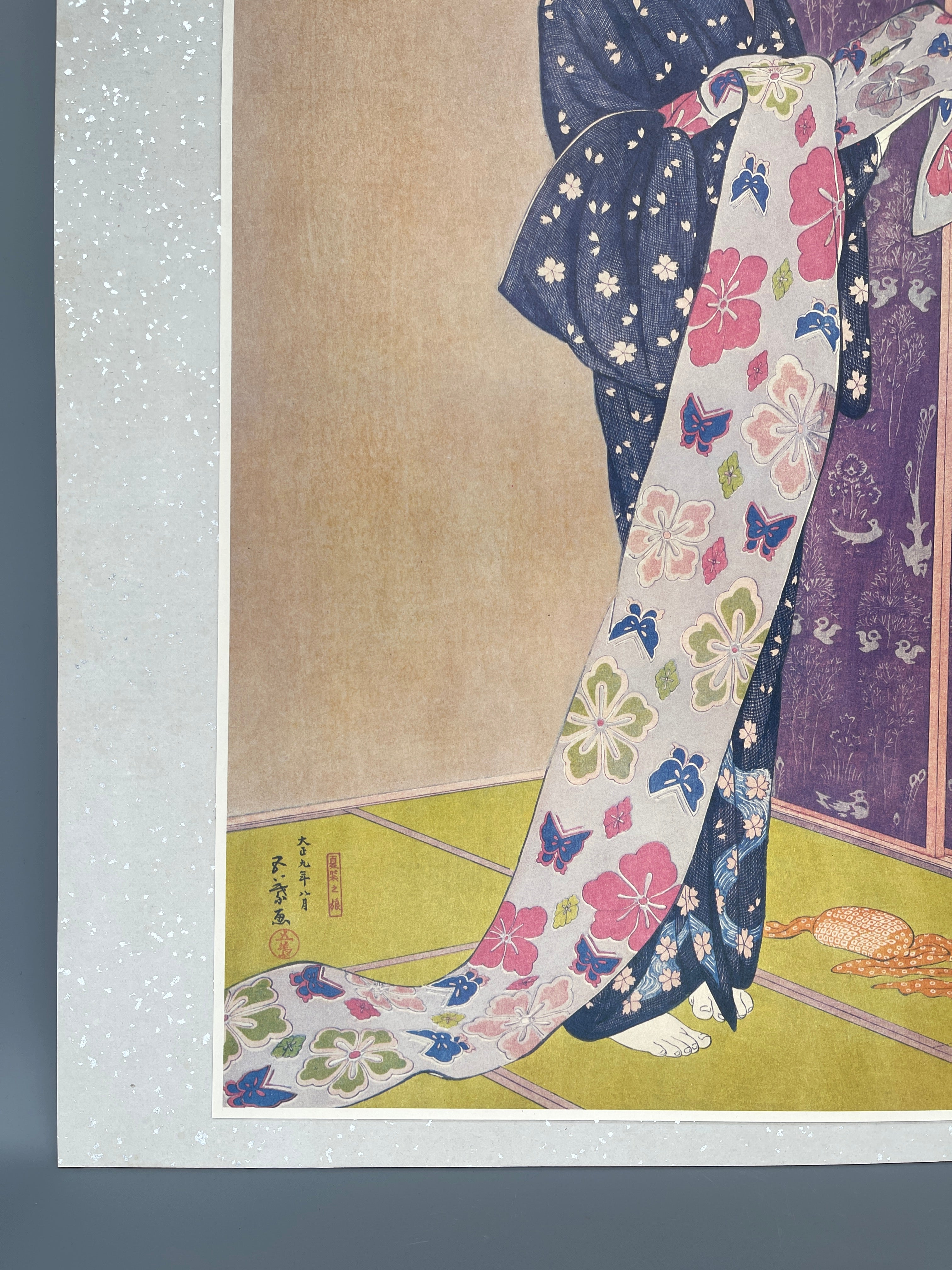 Japanese Woodblock Print By Goyo Hashiguchi