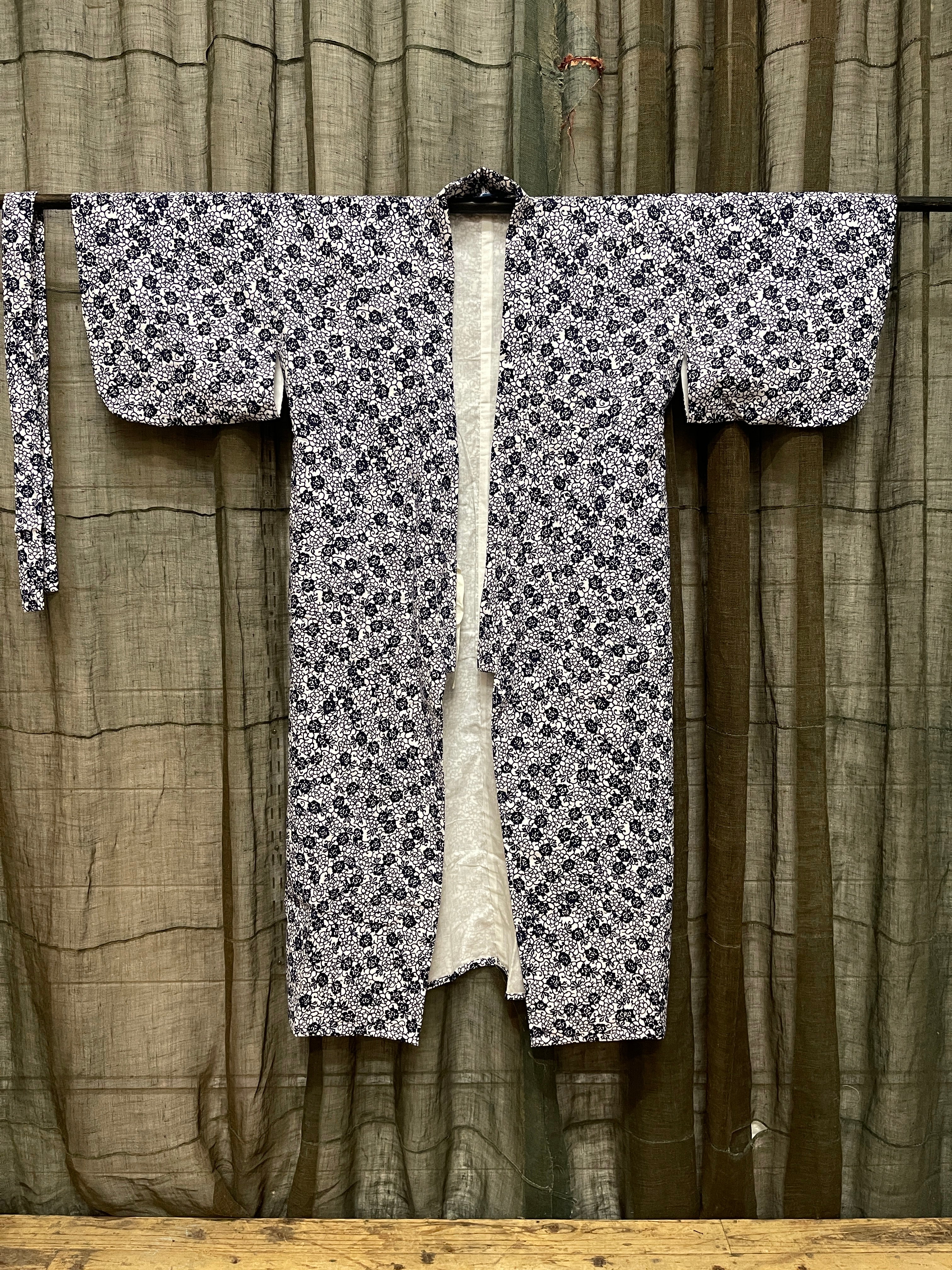 Nemaki, Japanese Cotton House Robe - Unisex
