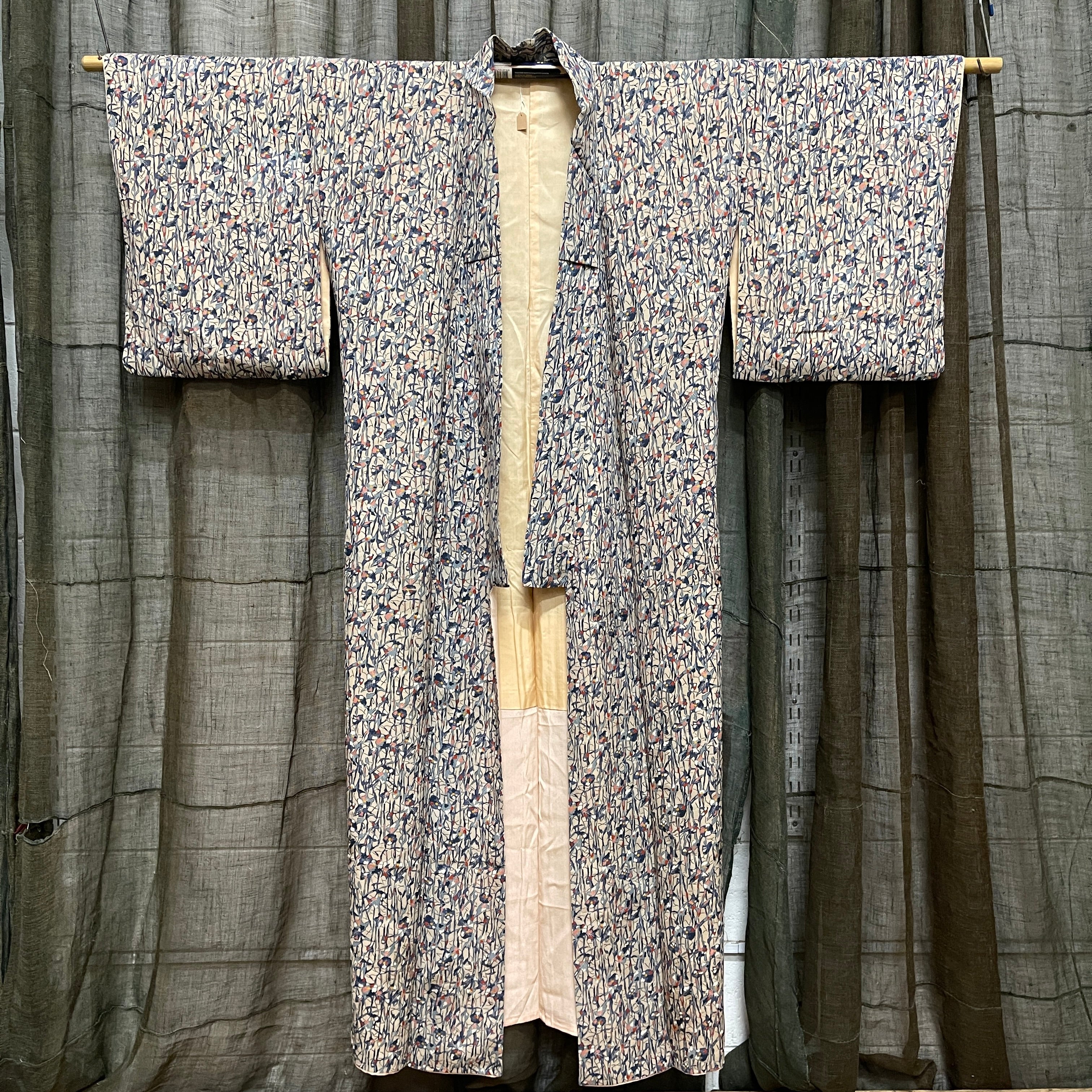 Vintage Japanese Silk Kimono | C.1920