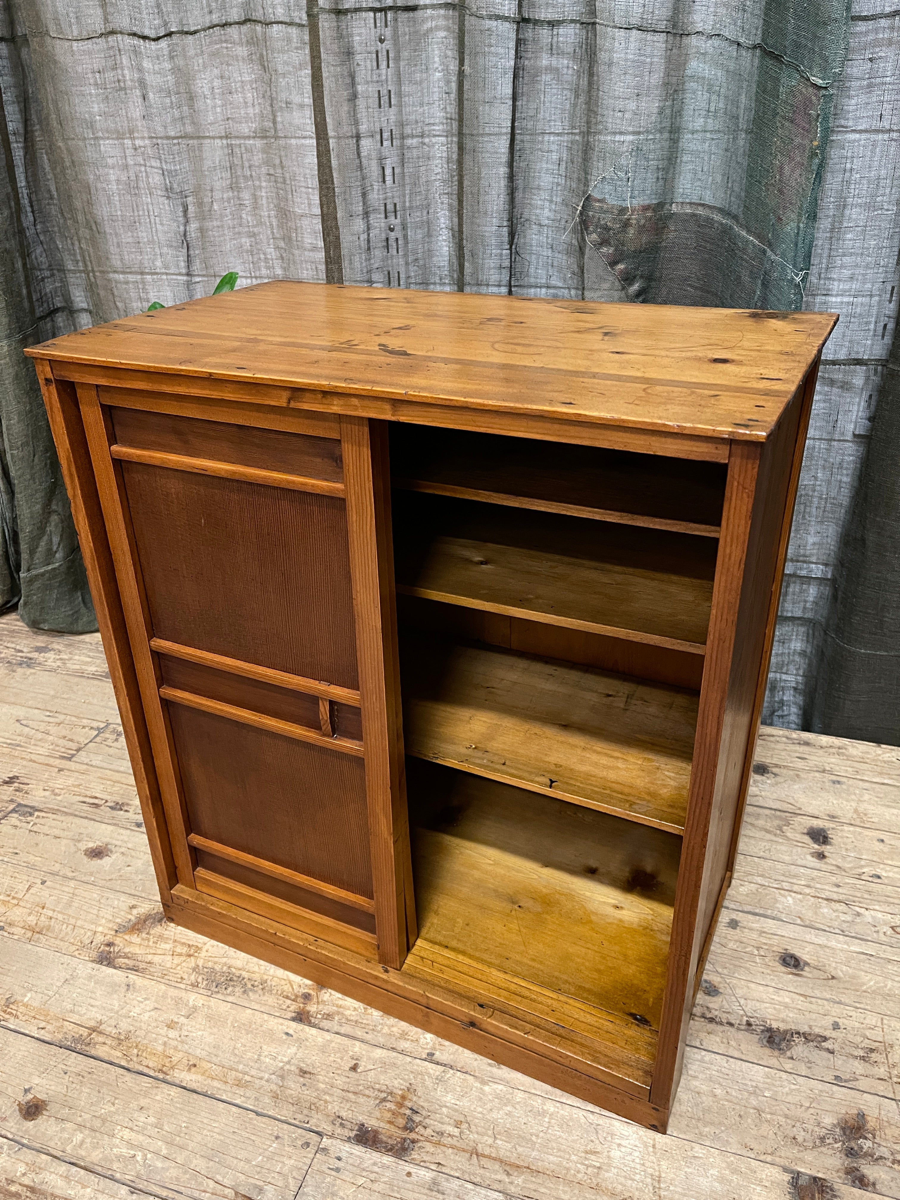Japanese Side Cabinet - Cedar | Showa, 1932