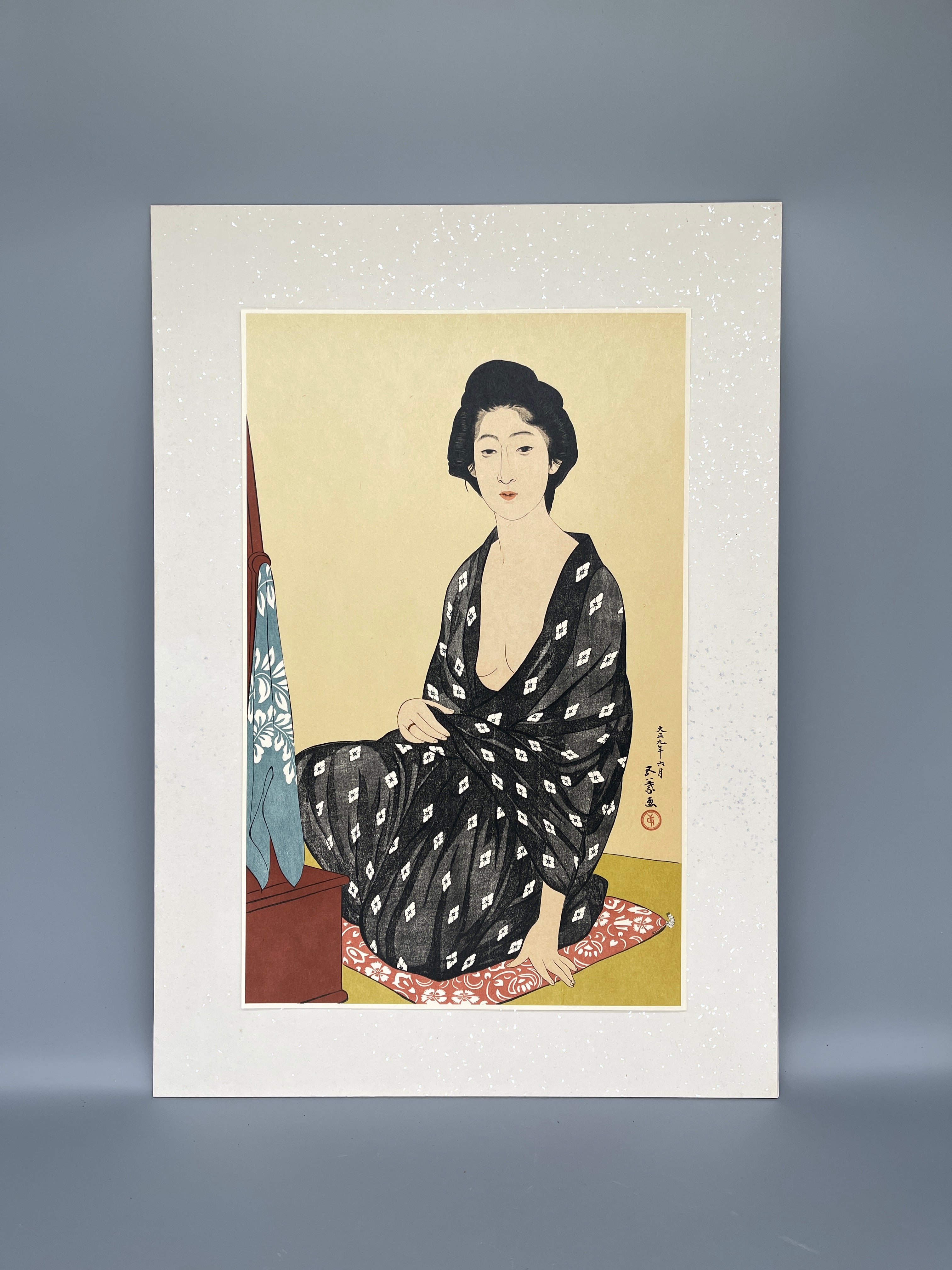 Japanese Woodblock Print By Goyo Hashiguchi