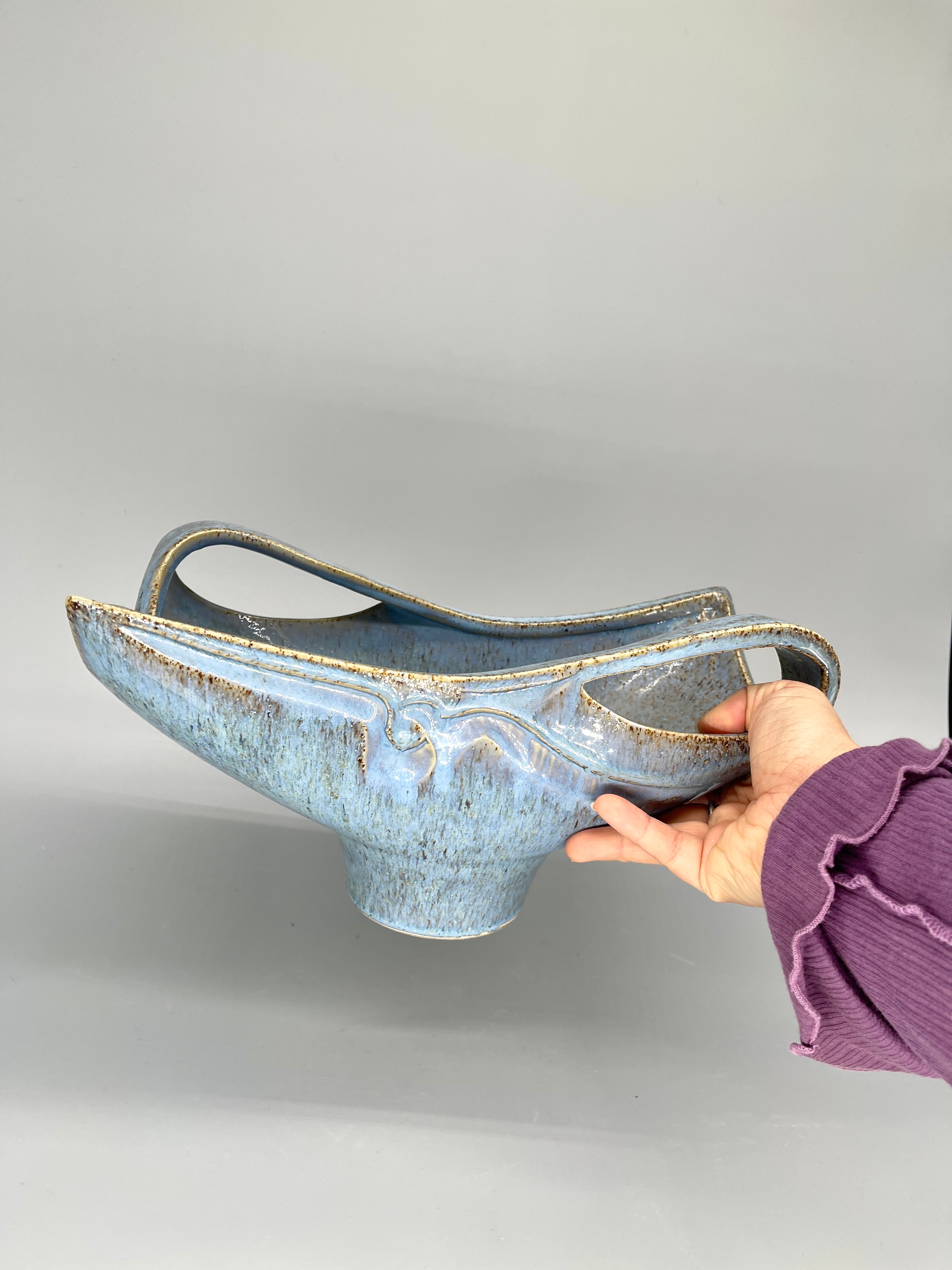 Vintage Japanese Ikebana Vase - Mid-century