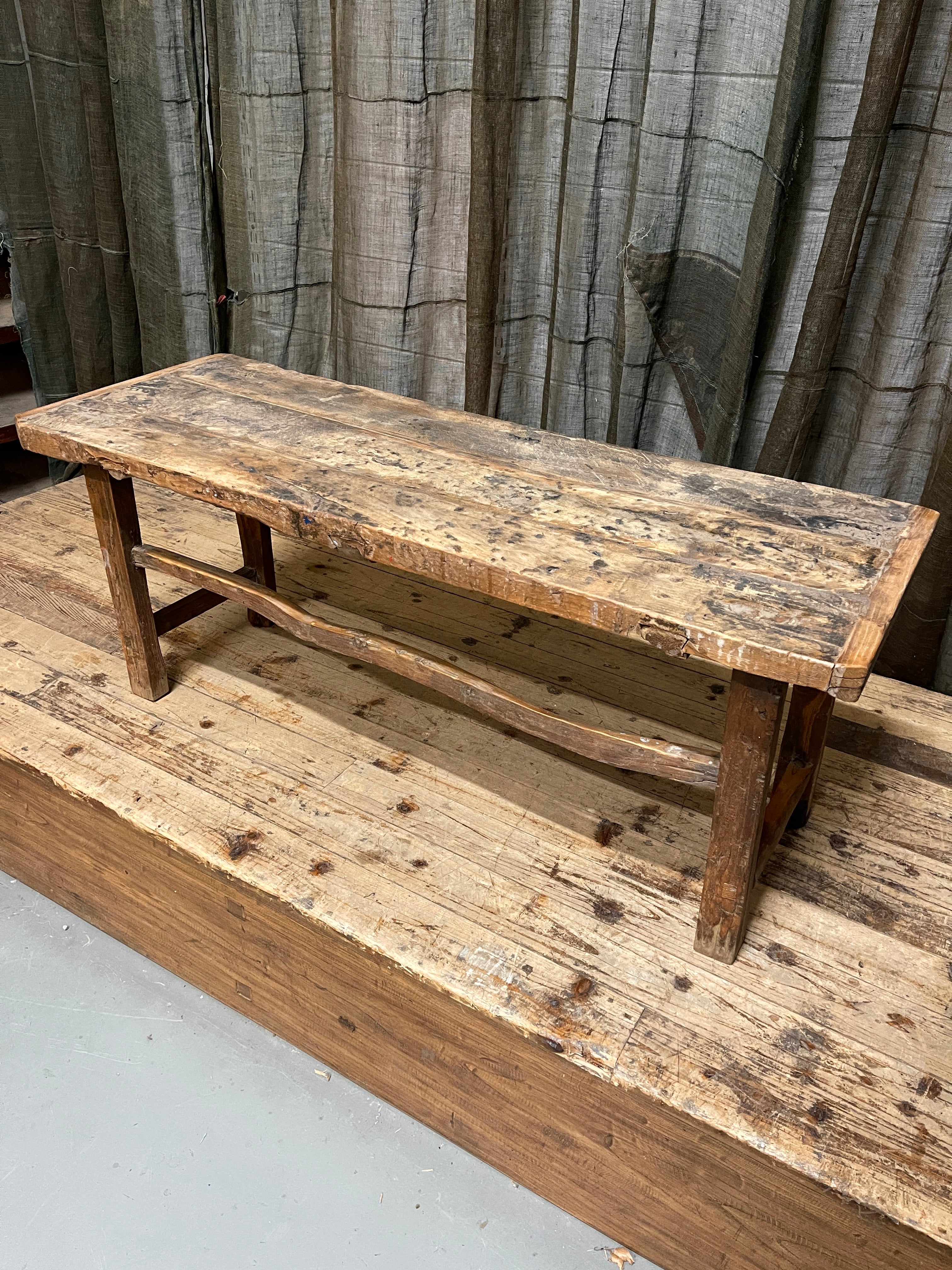 Chinese Low Table | Elm