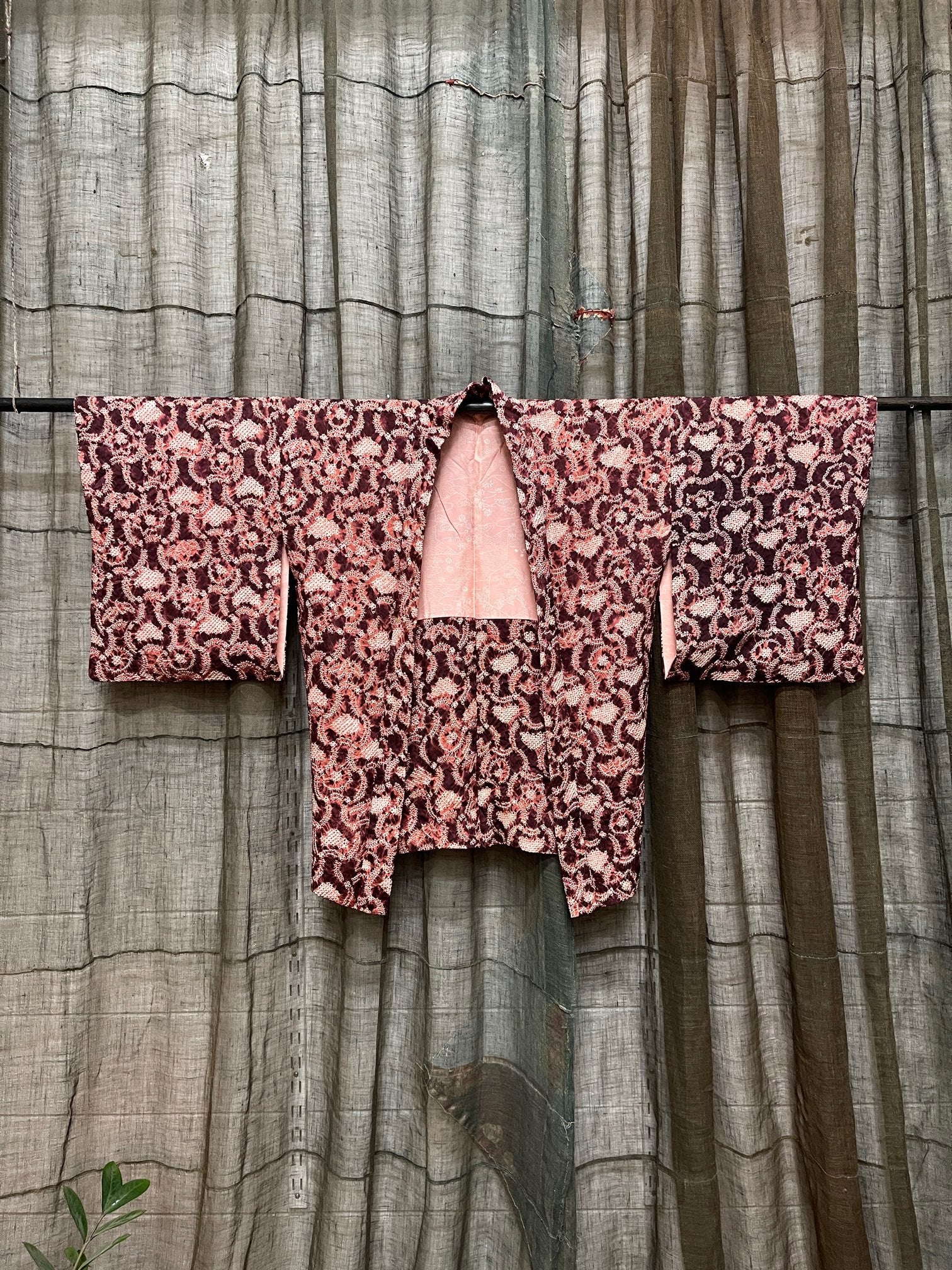 Japanese Haori-Kimono Jacket - Shibori