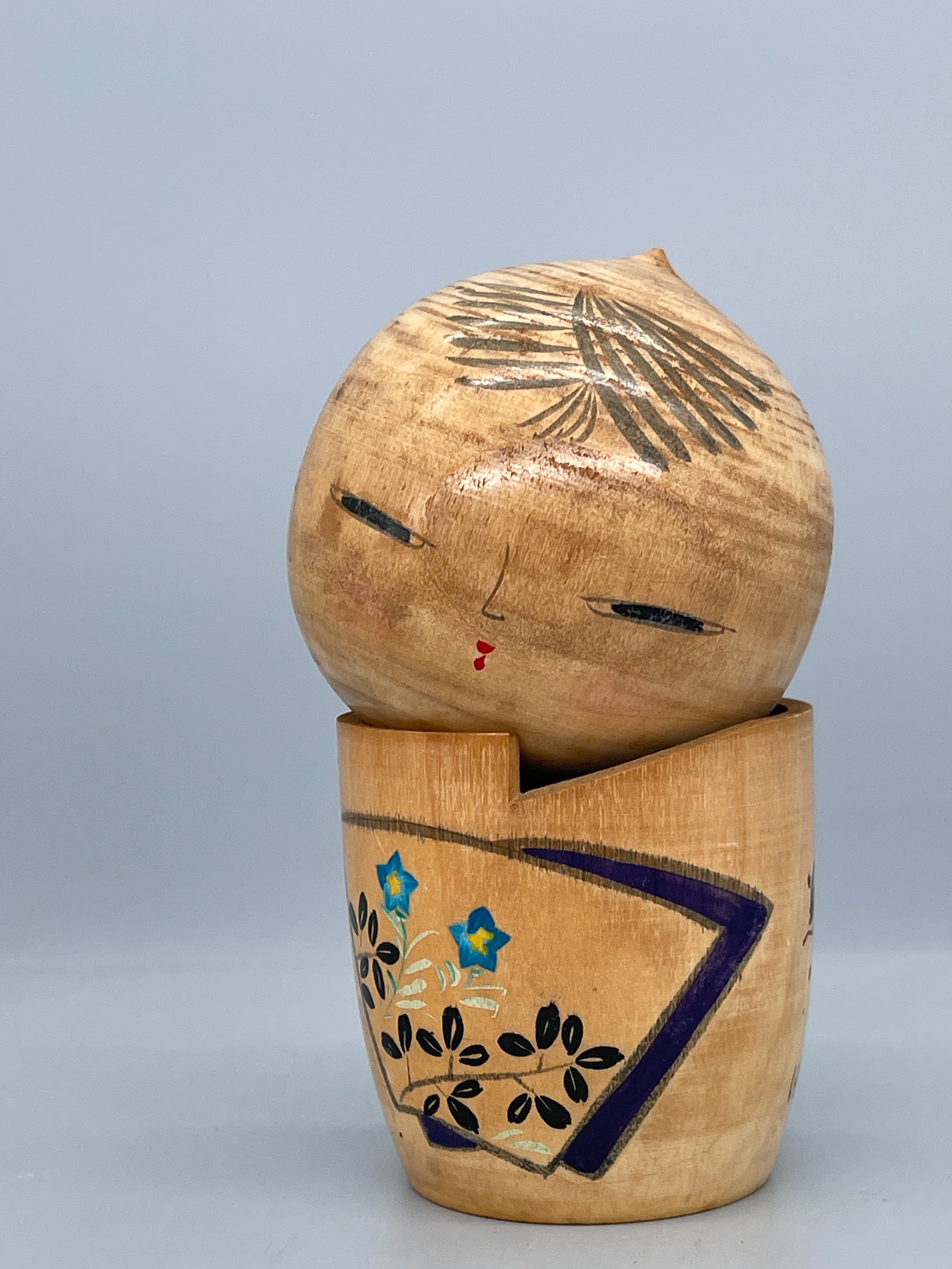 Vintage Japanese Sosaku Kokeshi Doll | c.1960