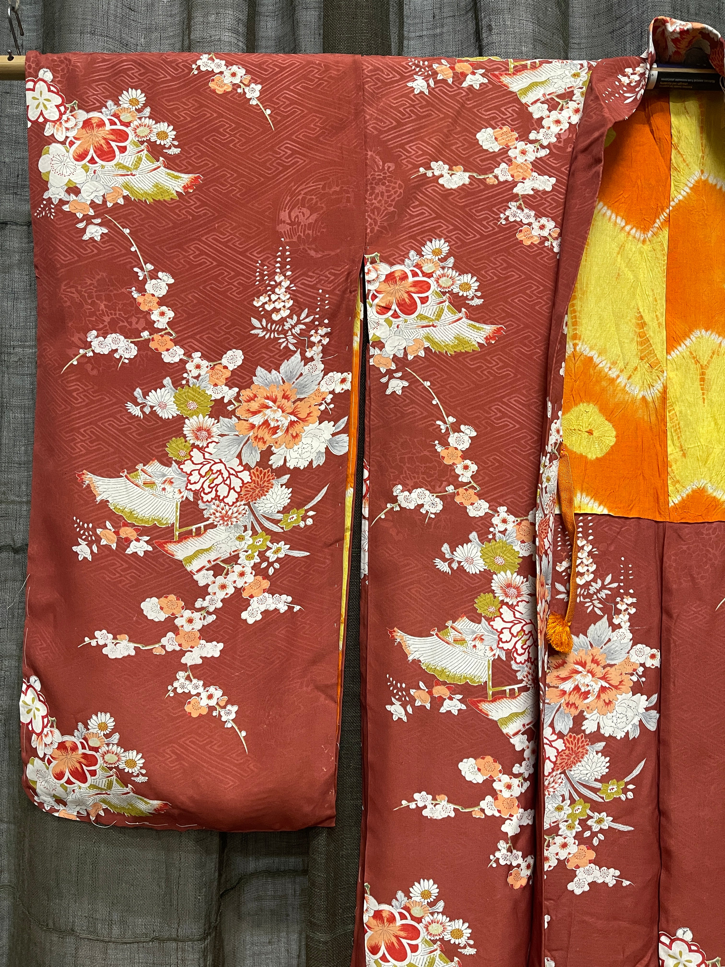 Japanese Haori-Kimono Jacket - Soft Drape Silk