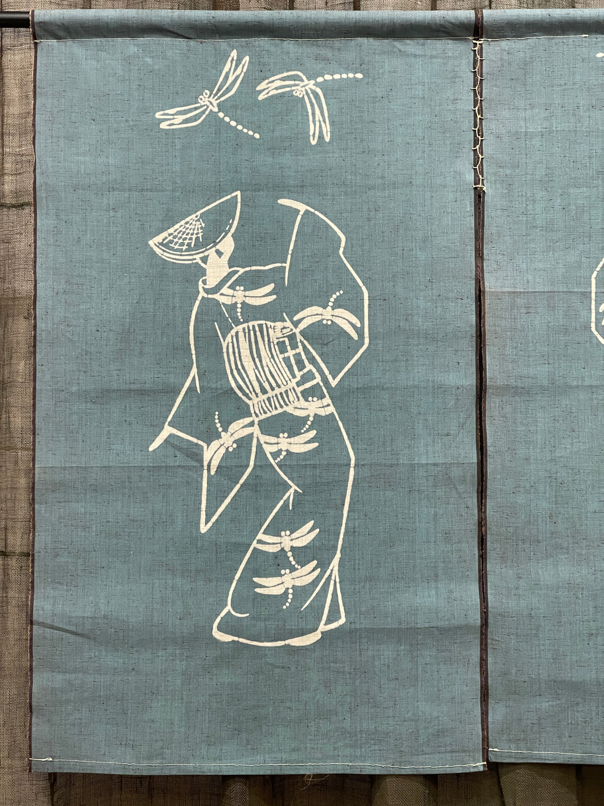 Vintage Japanese Noren, Cotton