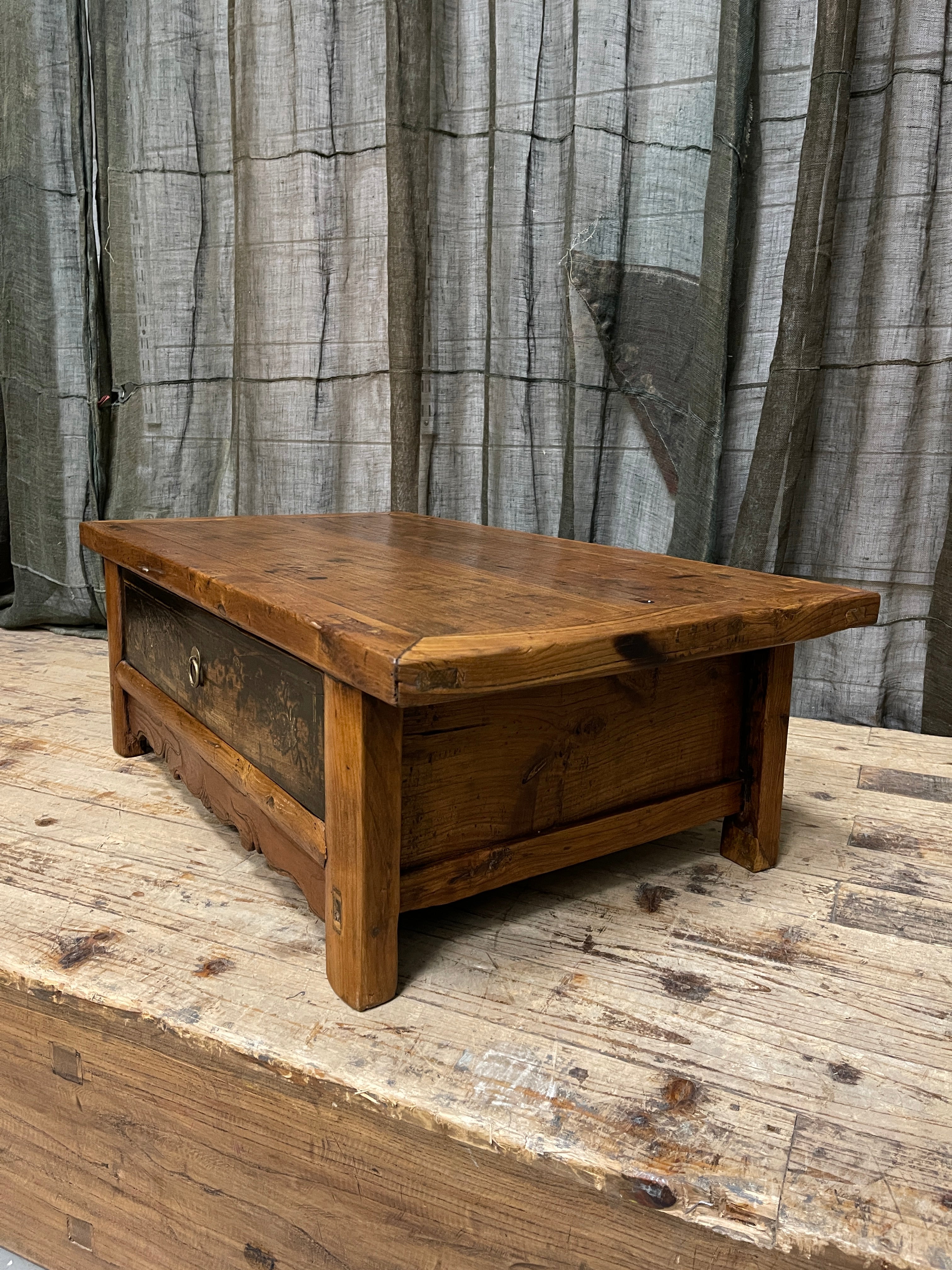 Provincial Chinese Low Table | Elm & Cypress