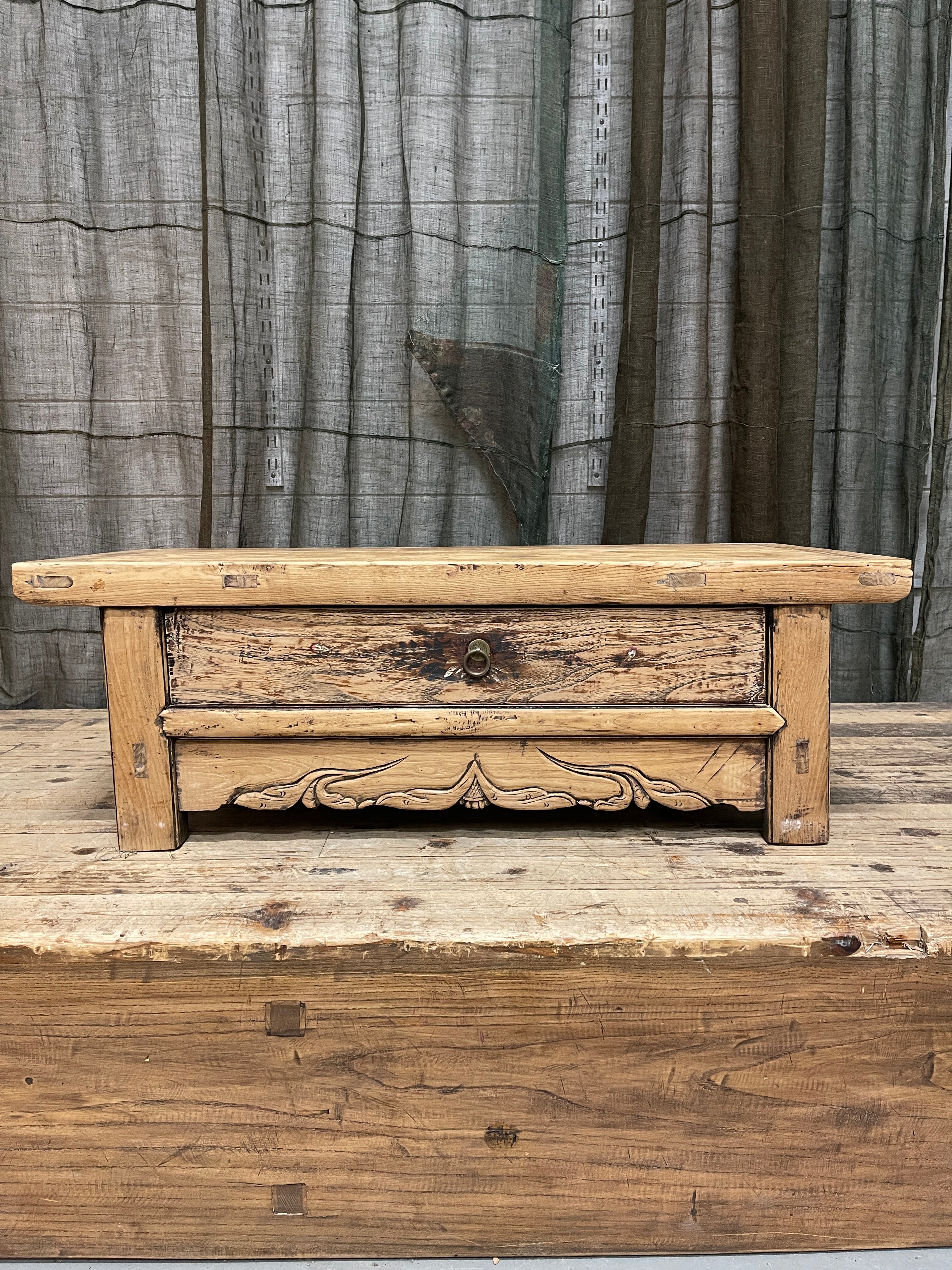 Chinese Low Table | Elm