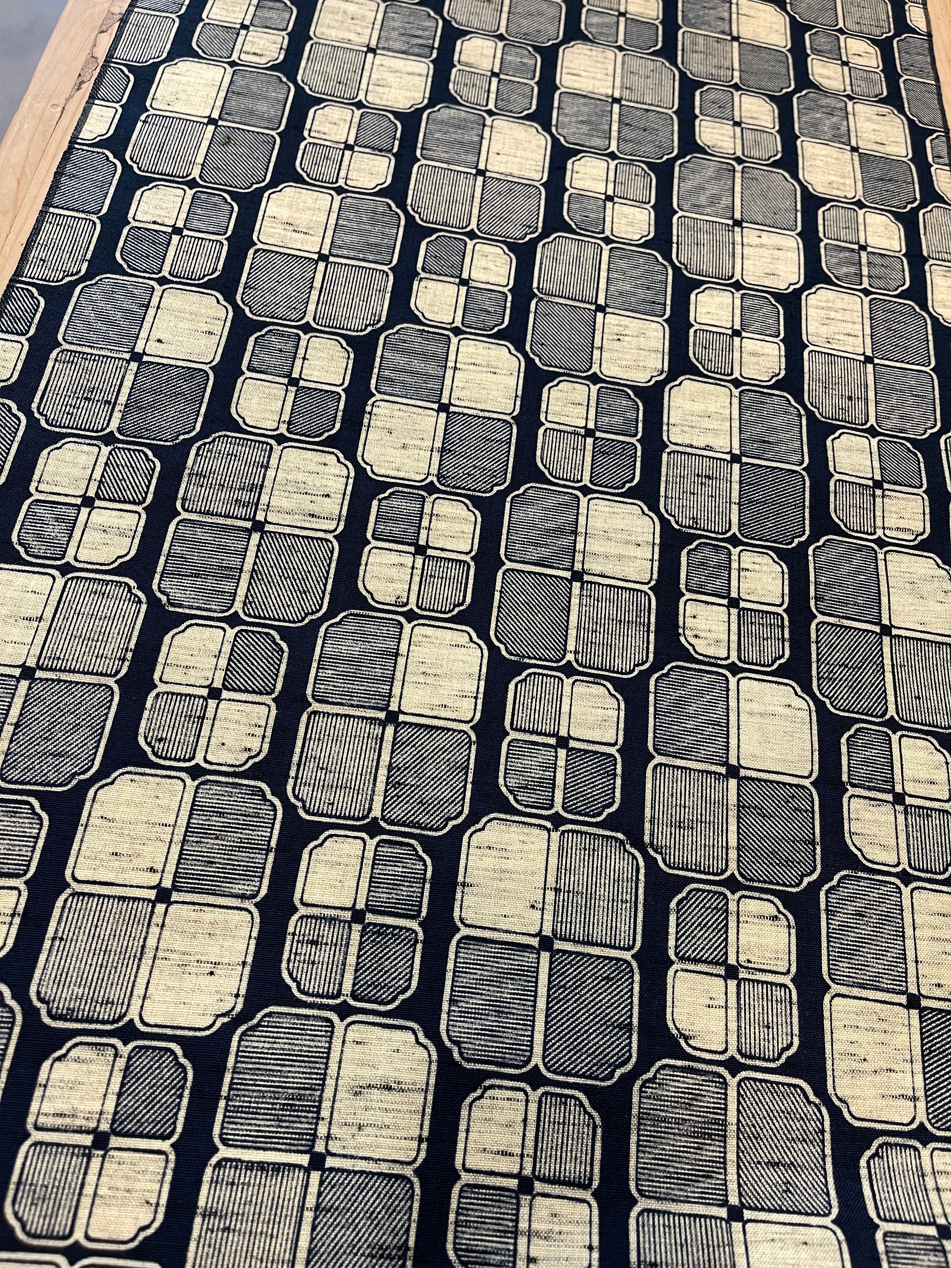 Japanese Wool Fabric Clover