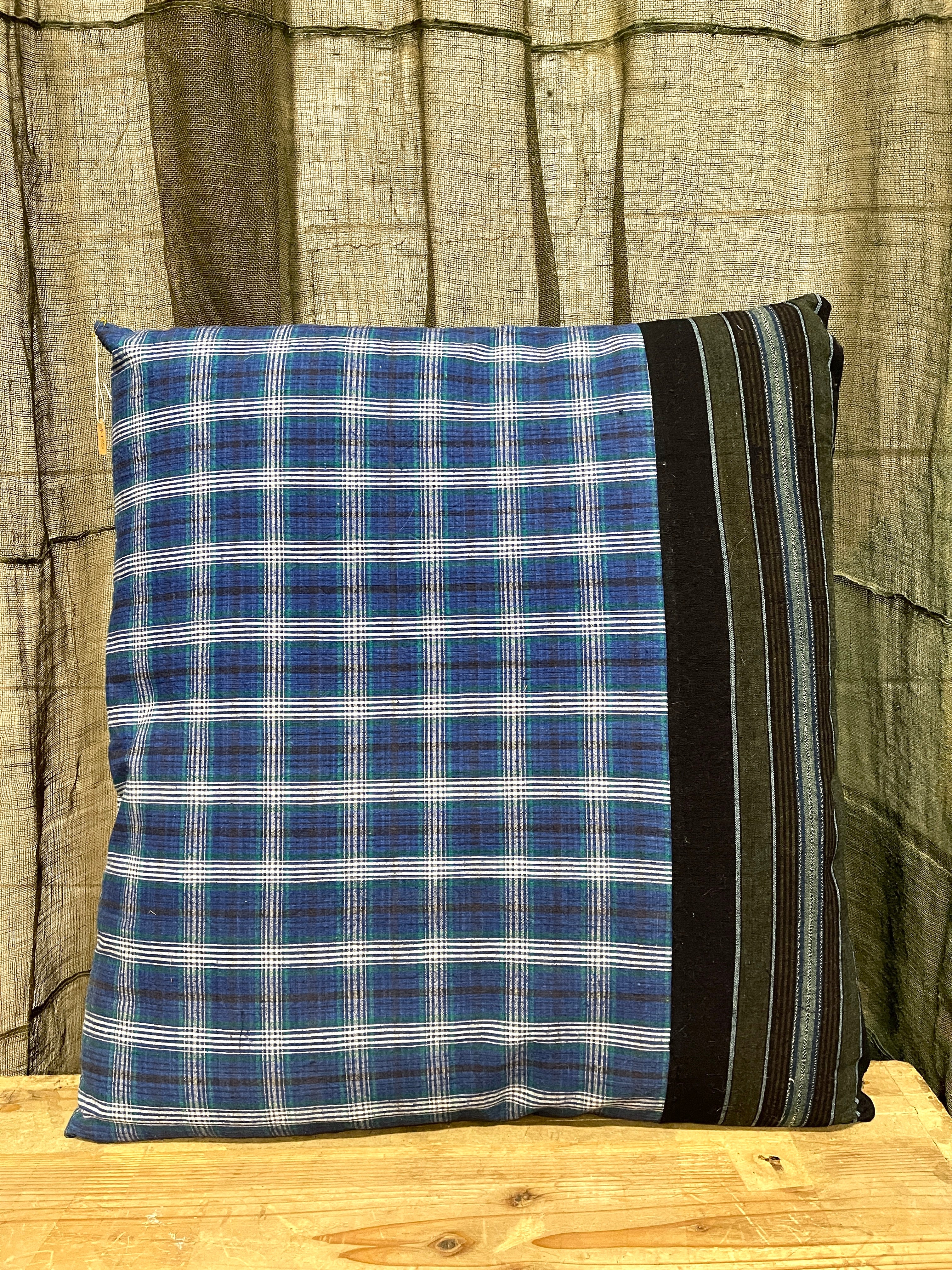 Japanese Floor Cushions Covered with Cotton Fabric