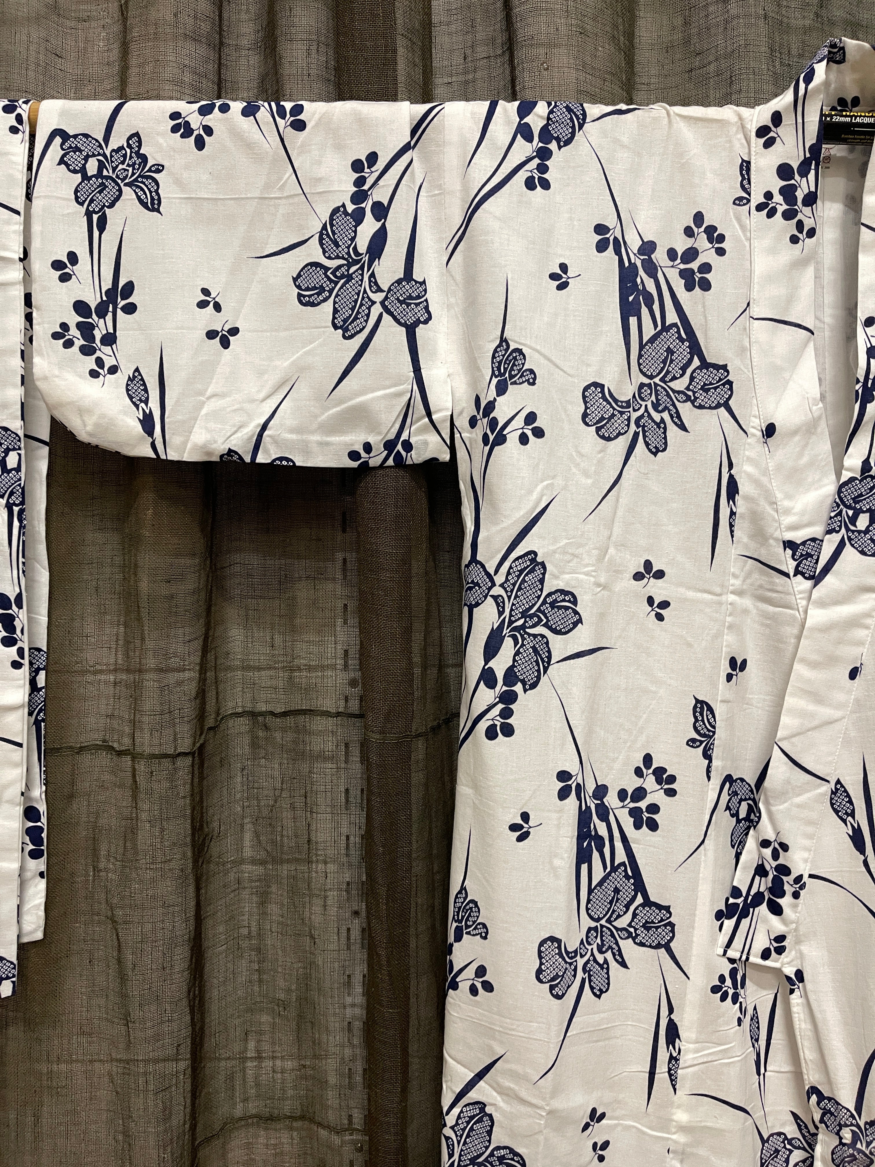 Nemaki, Japanese Cotton House Robe - Unisex