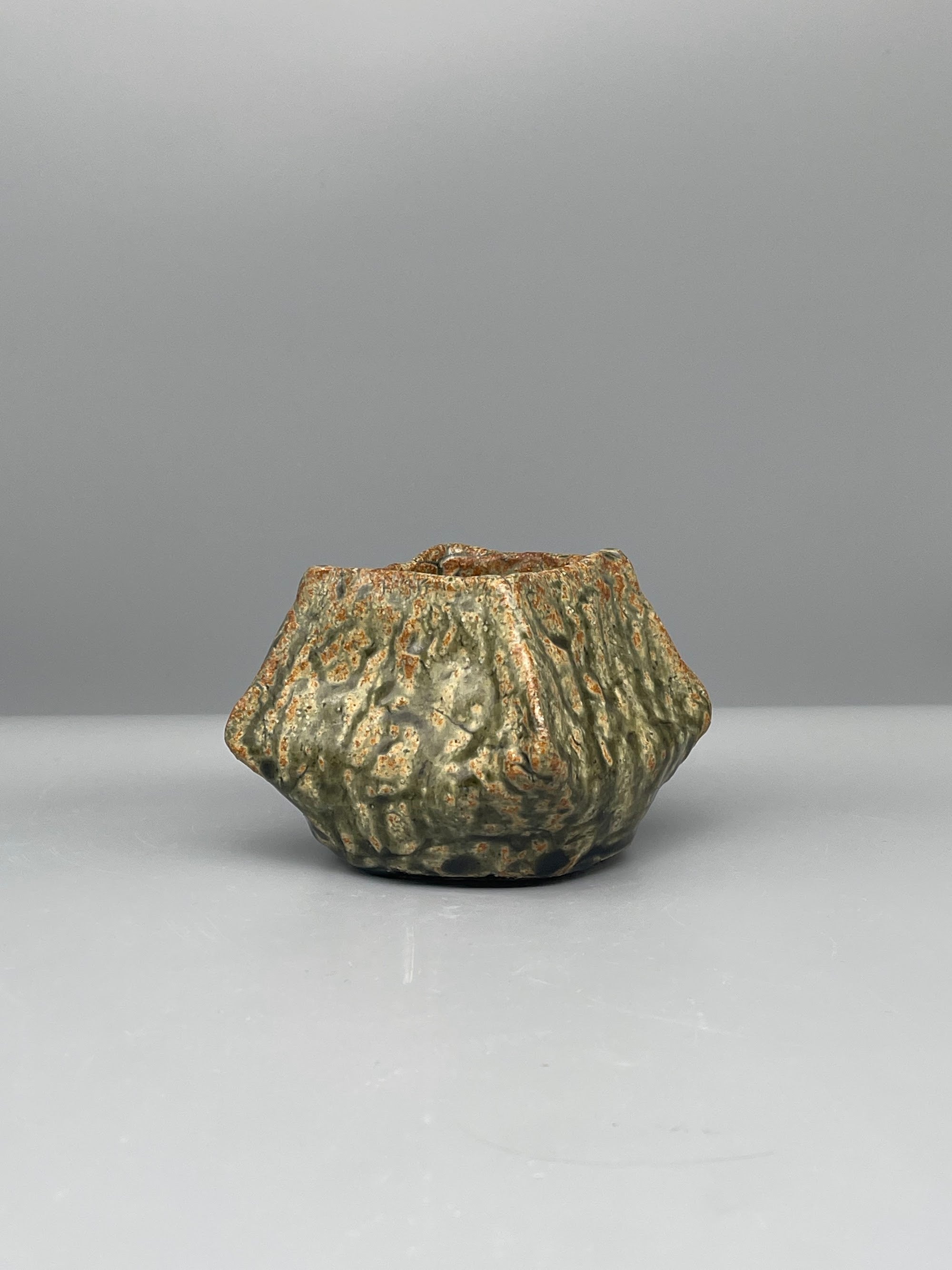 Vintage Japanese Vase - Ash Glaze