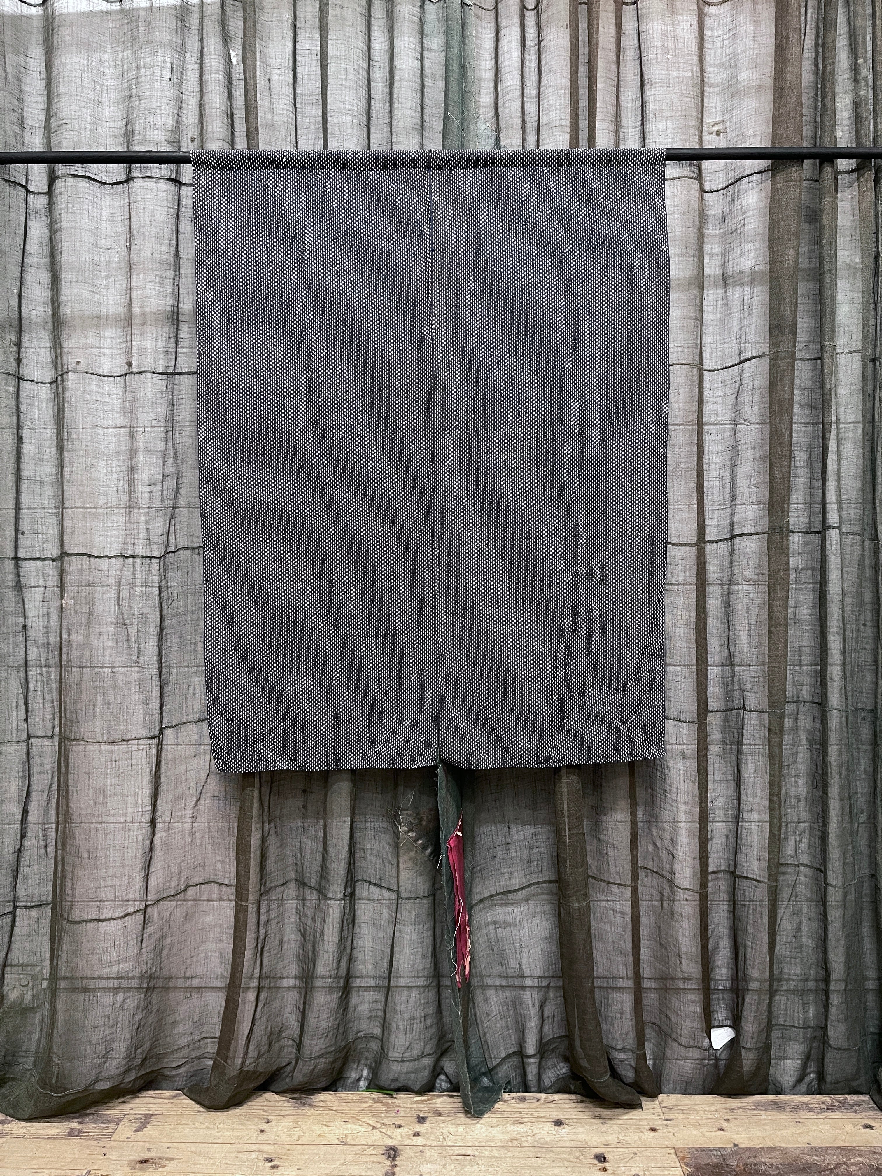 Vintage Japanese Noren - Cotton | Sashiko