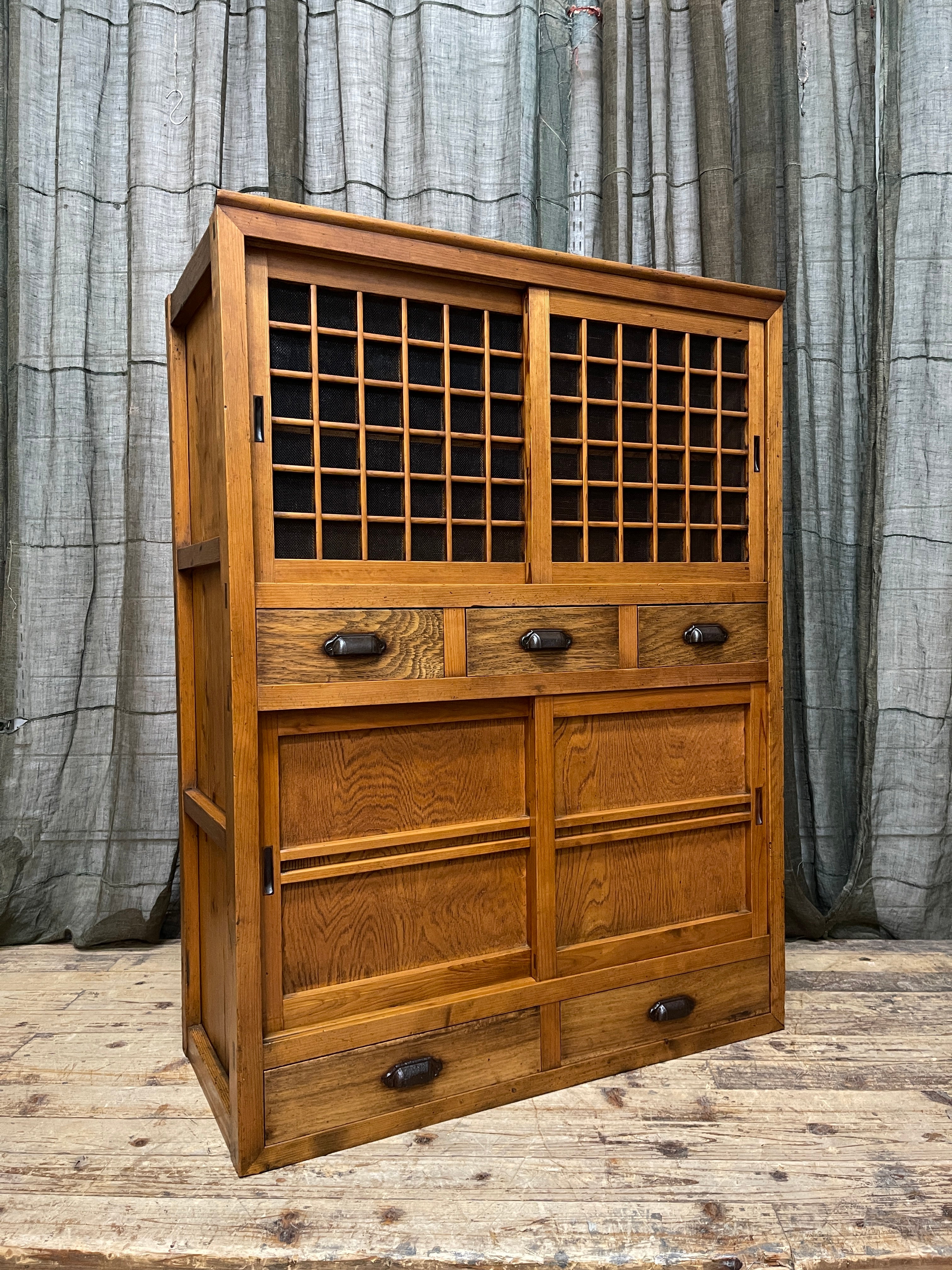 Japanese Mizuya, Kitchen Cabinet - Cedar & Cypress | c.1930
