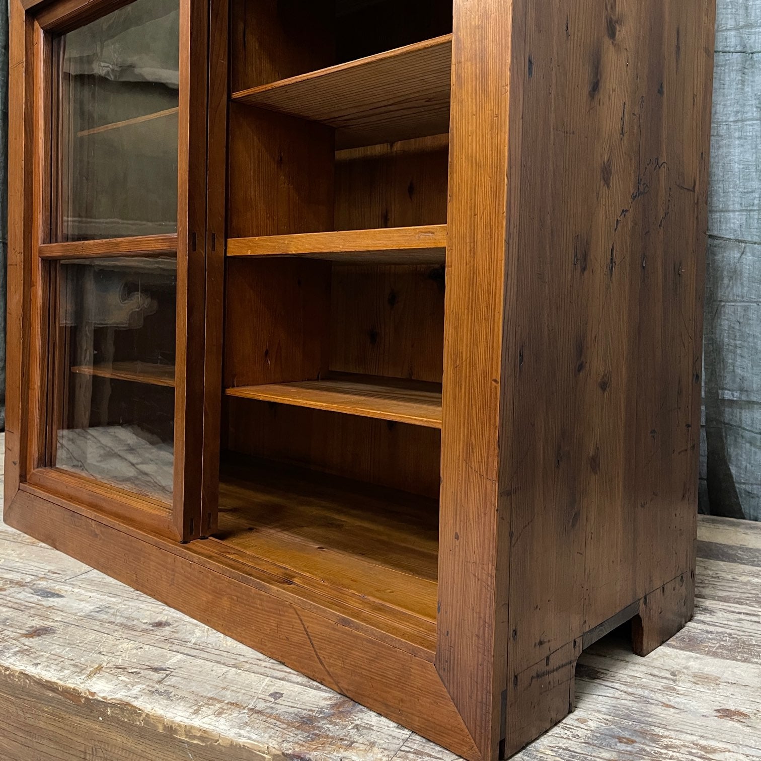 Japanese Shop Display Cabinet - Cedar | Meiji, c.1900