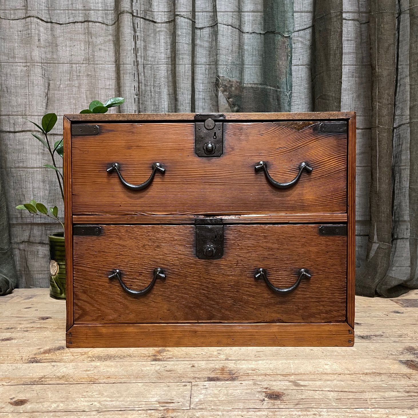 Japanese Small Cabinet - Cypress | Meiji