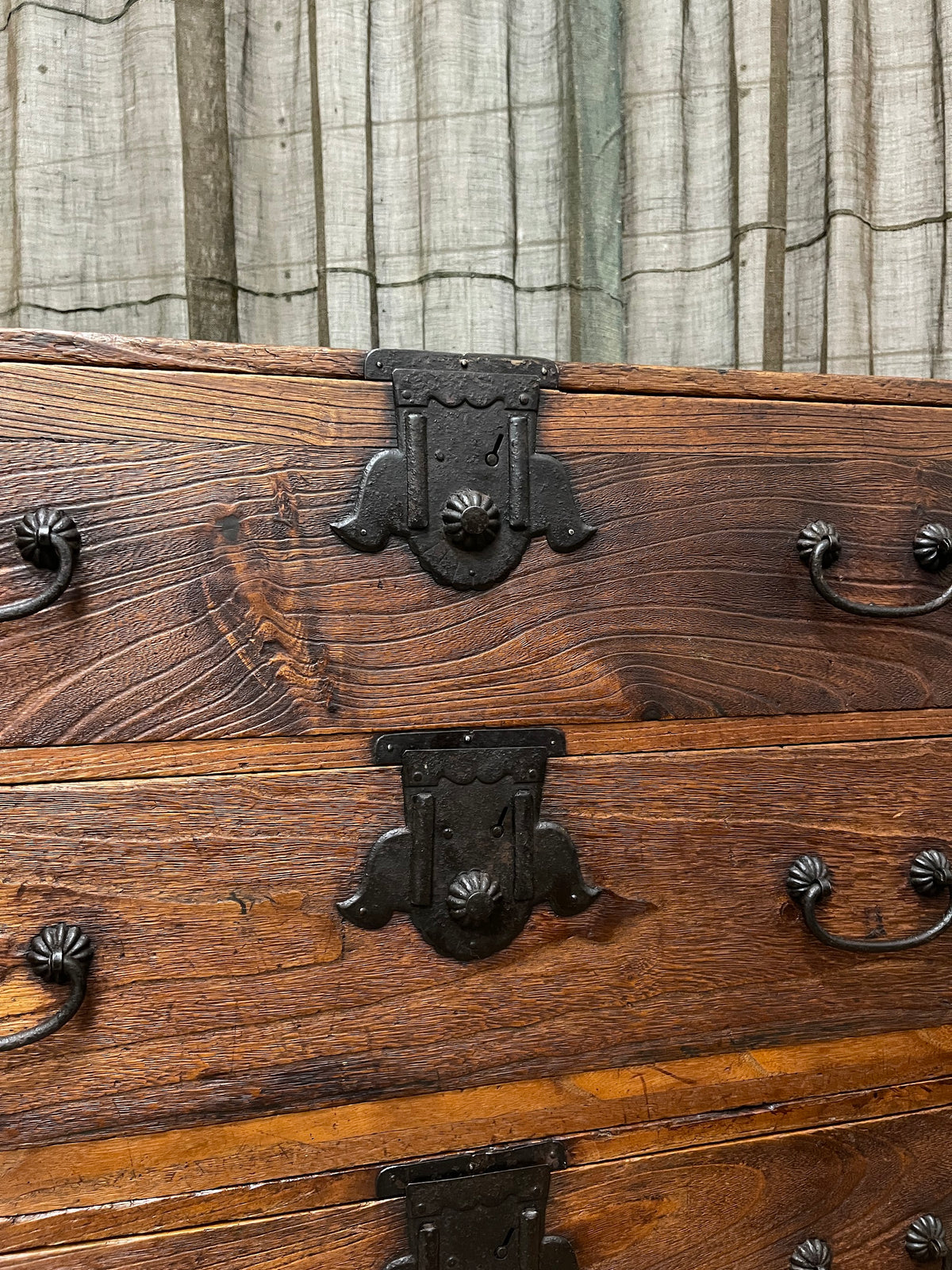 Antique Japanese Isho Dansu Chest-on-Chest