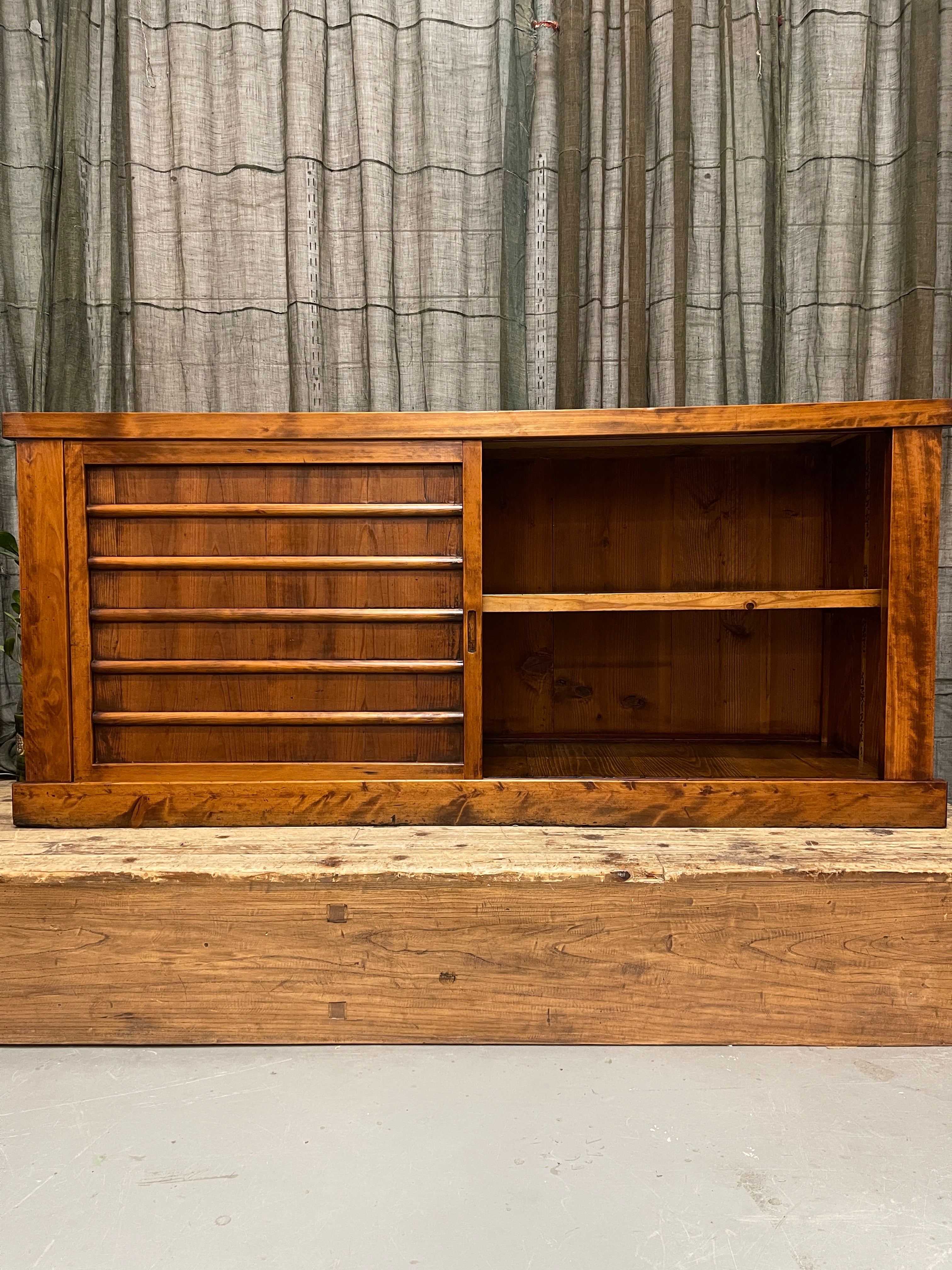 Antique Japanese Sideboard - Cedar & Cypress | Meiji