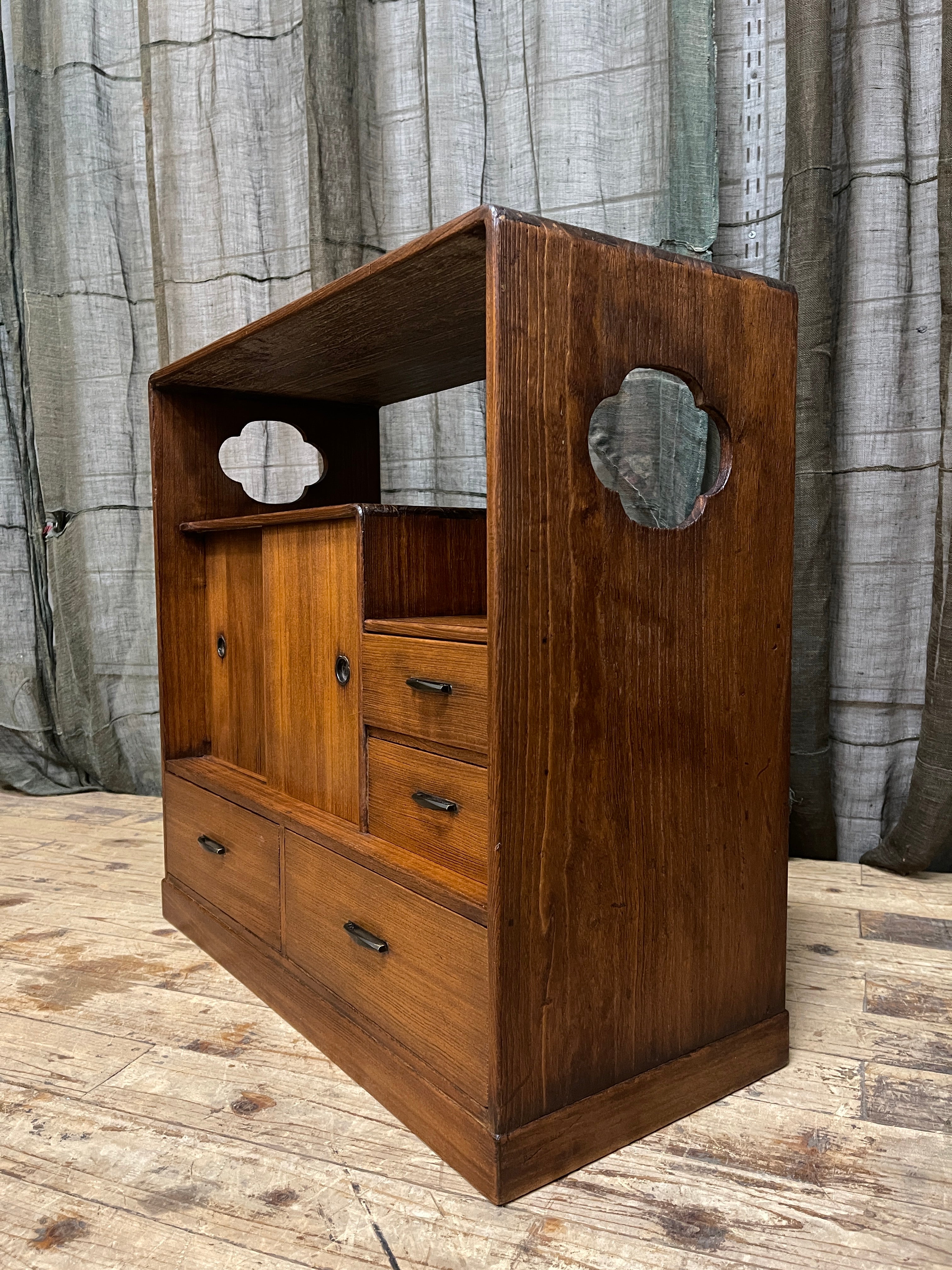 Cha Dana, Japanese Tea Cabinet - Paulownia | 1930's