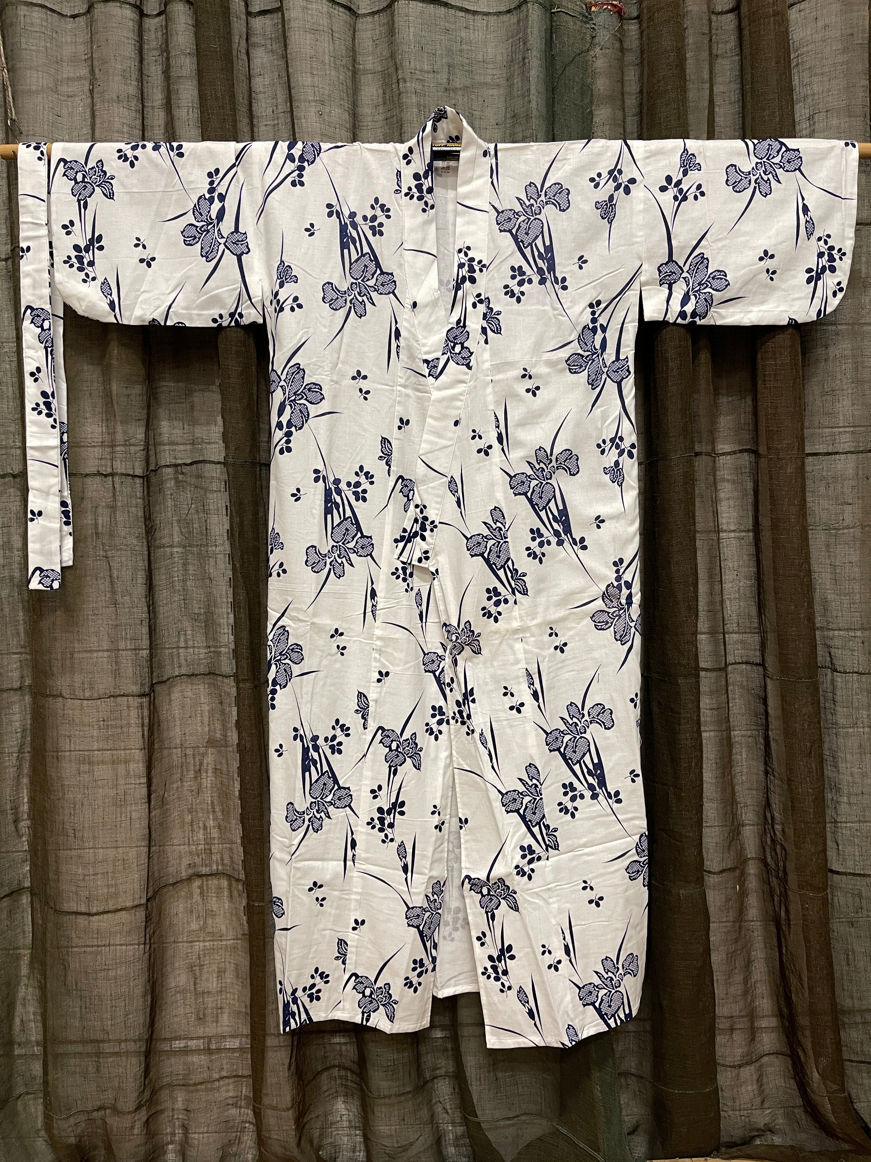Nemaki, Japanese Cotton House Robe - Unisex