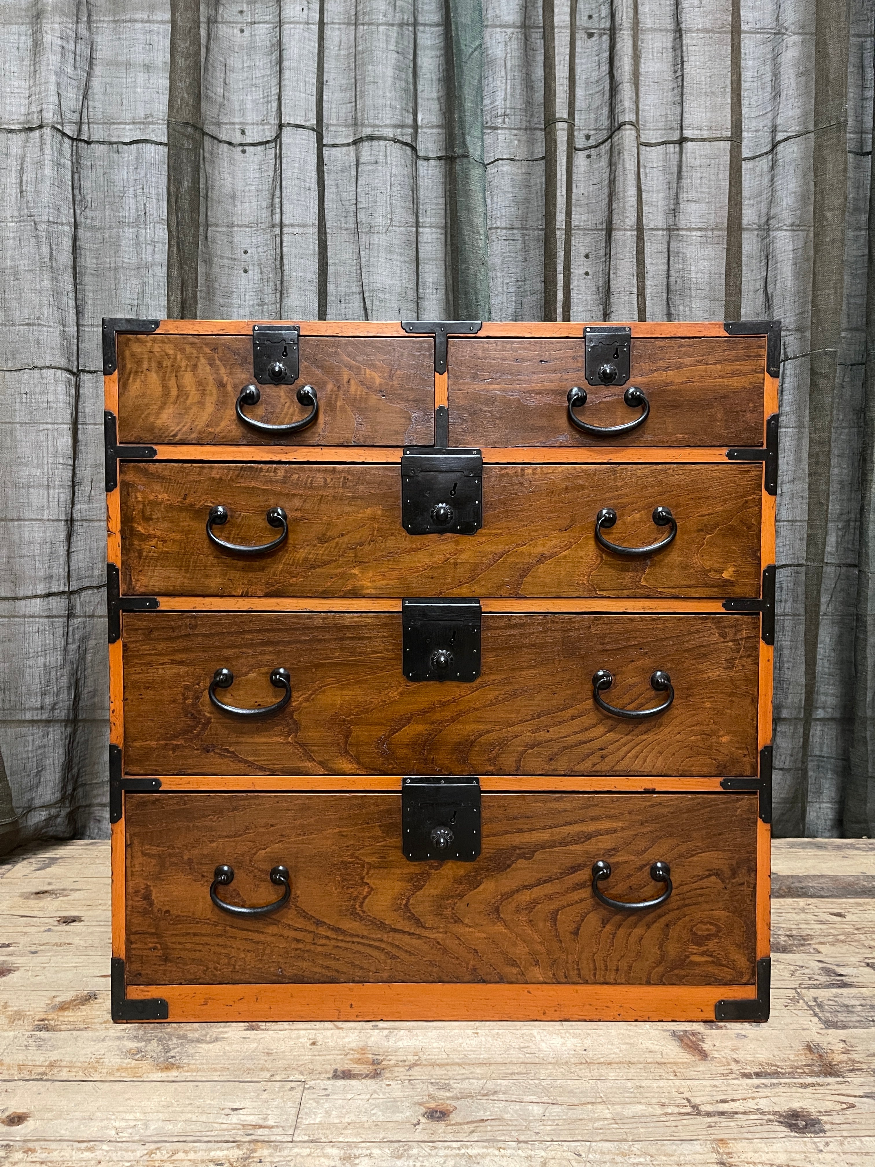 Japanese Chest Of Drawers From Gifu - Cypress & Elm | Taisho