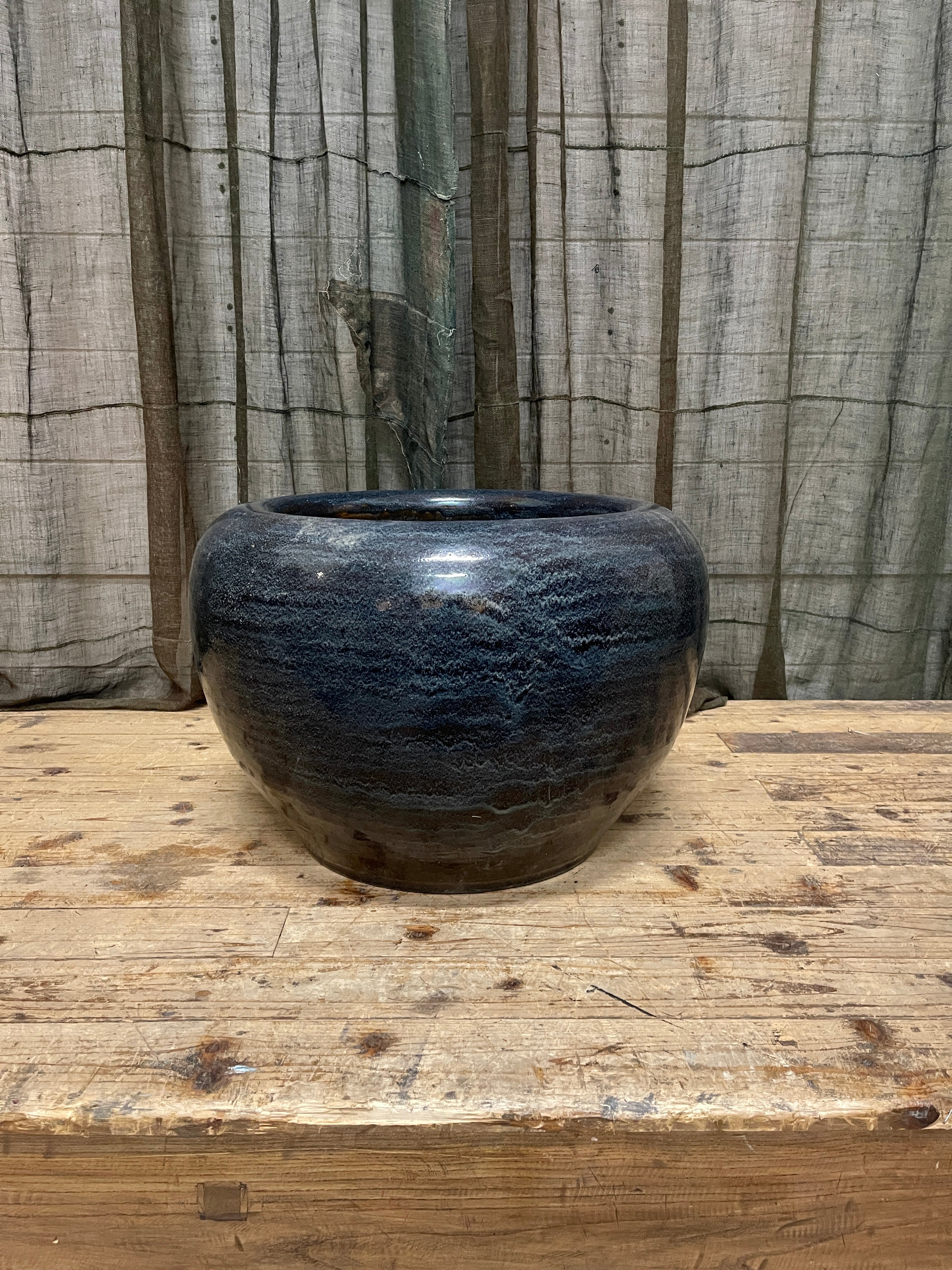 Large Japanese Porcelain Hibachi | c.1950