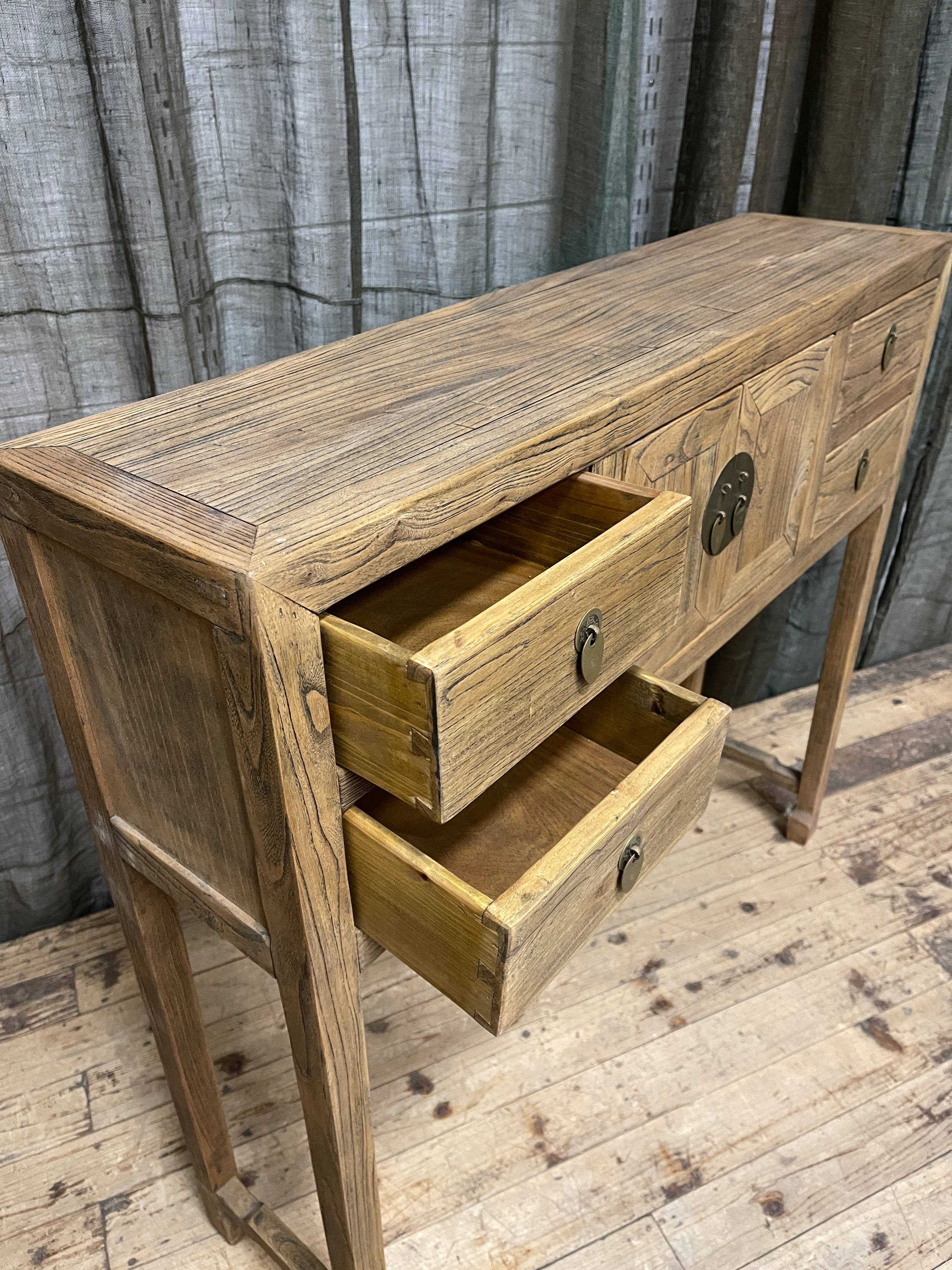 Provincial Style Chinese Hall Table | Elm