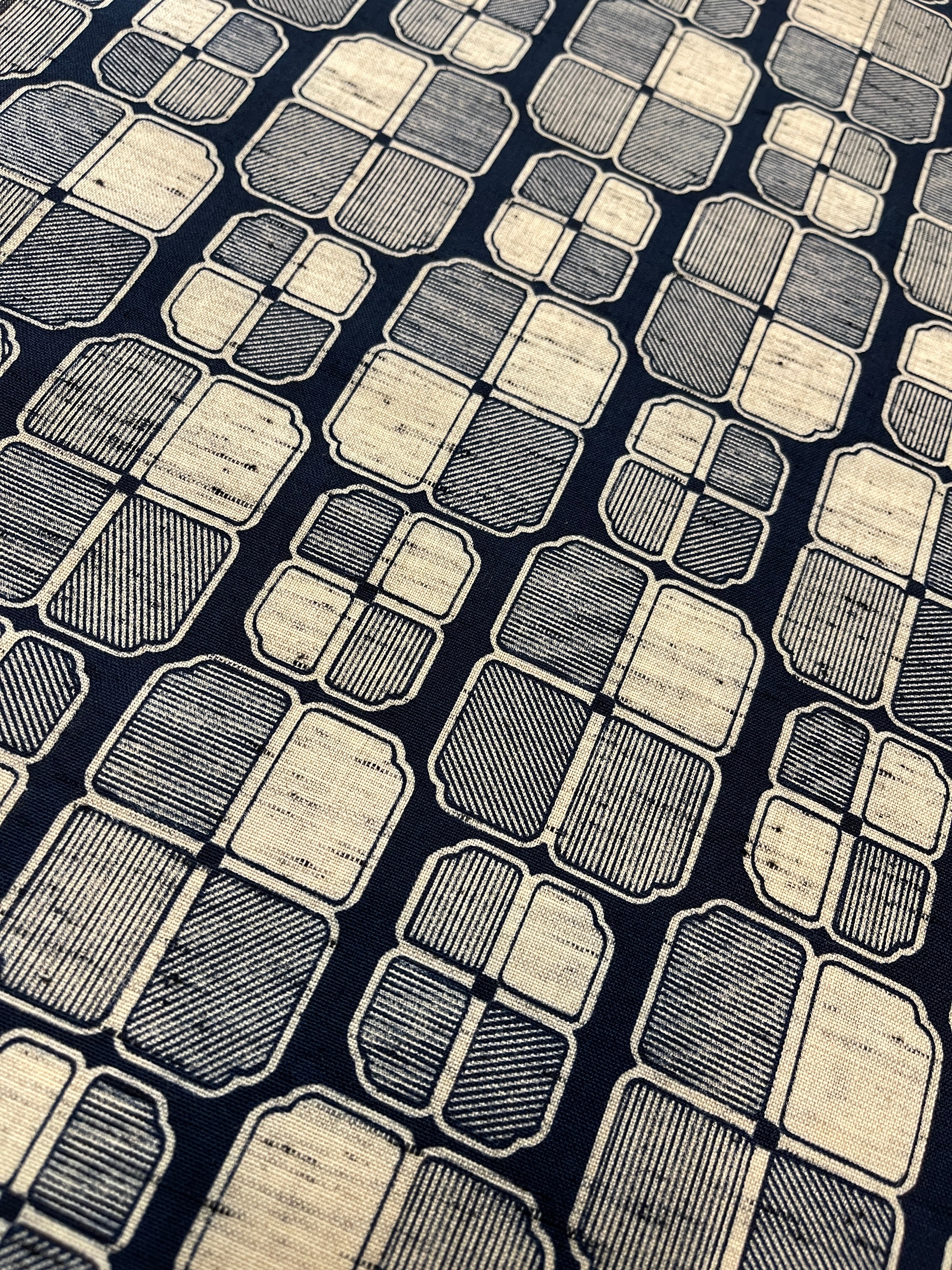 Japanese Wool Fabric Clover