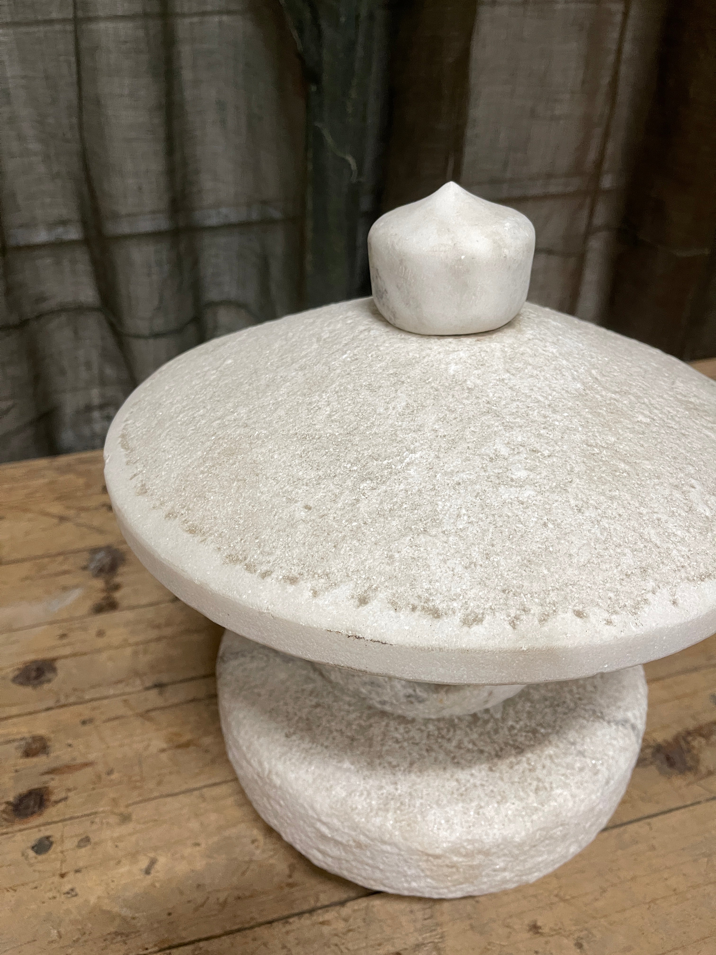 Small Chinese Marble Garden Lantern