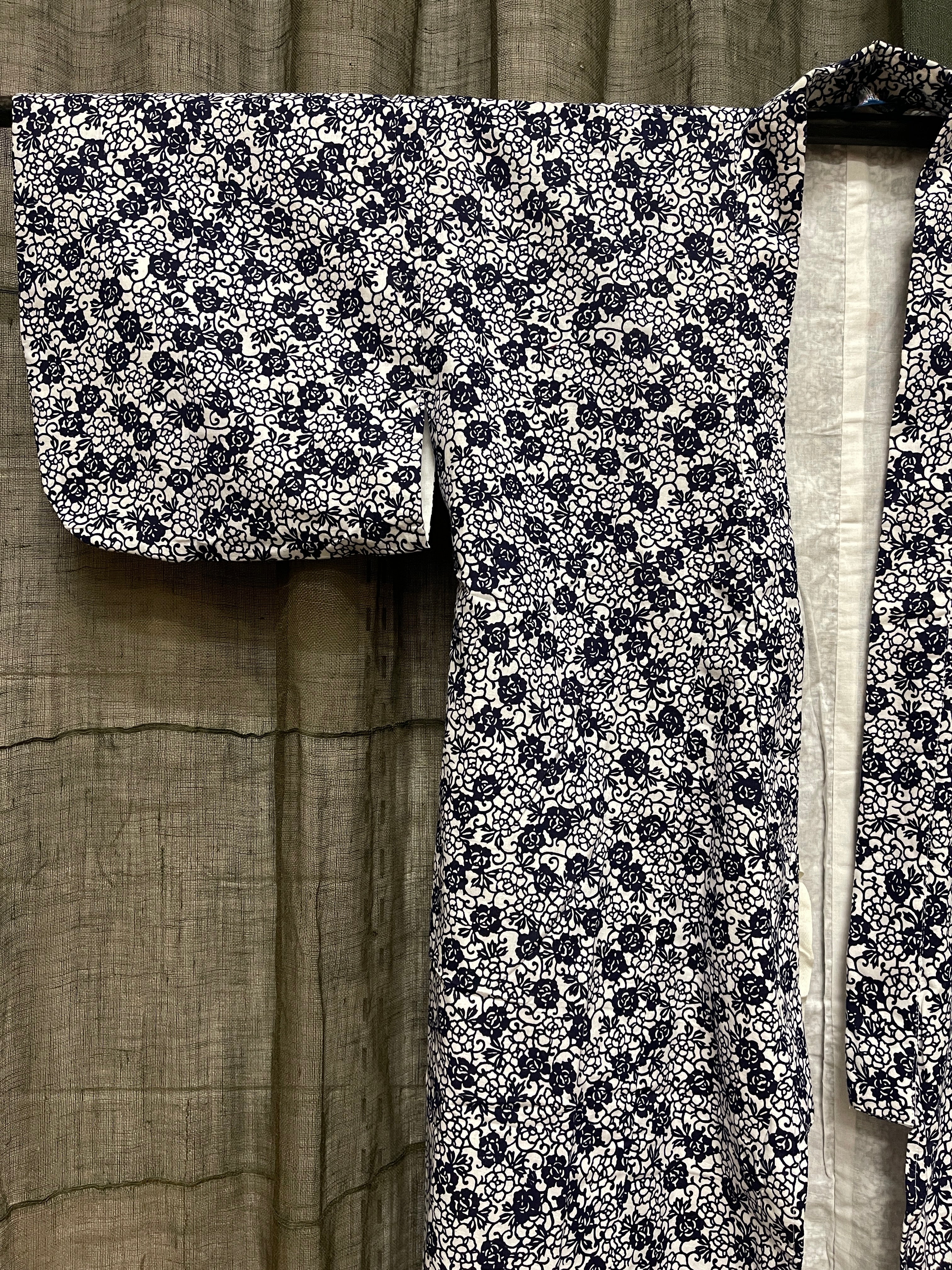 Nemaki, Japanese Cotton House Robe - Unisex