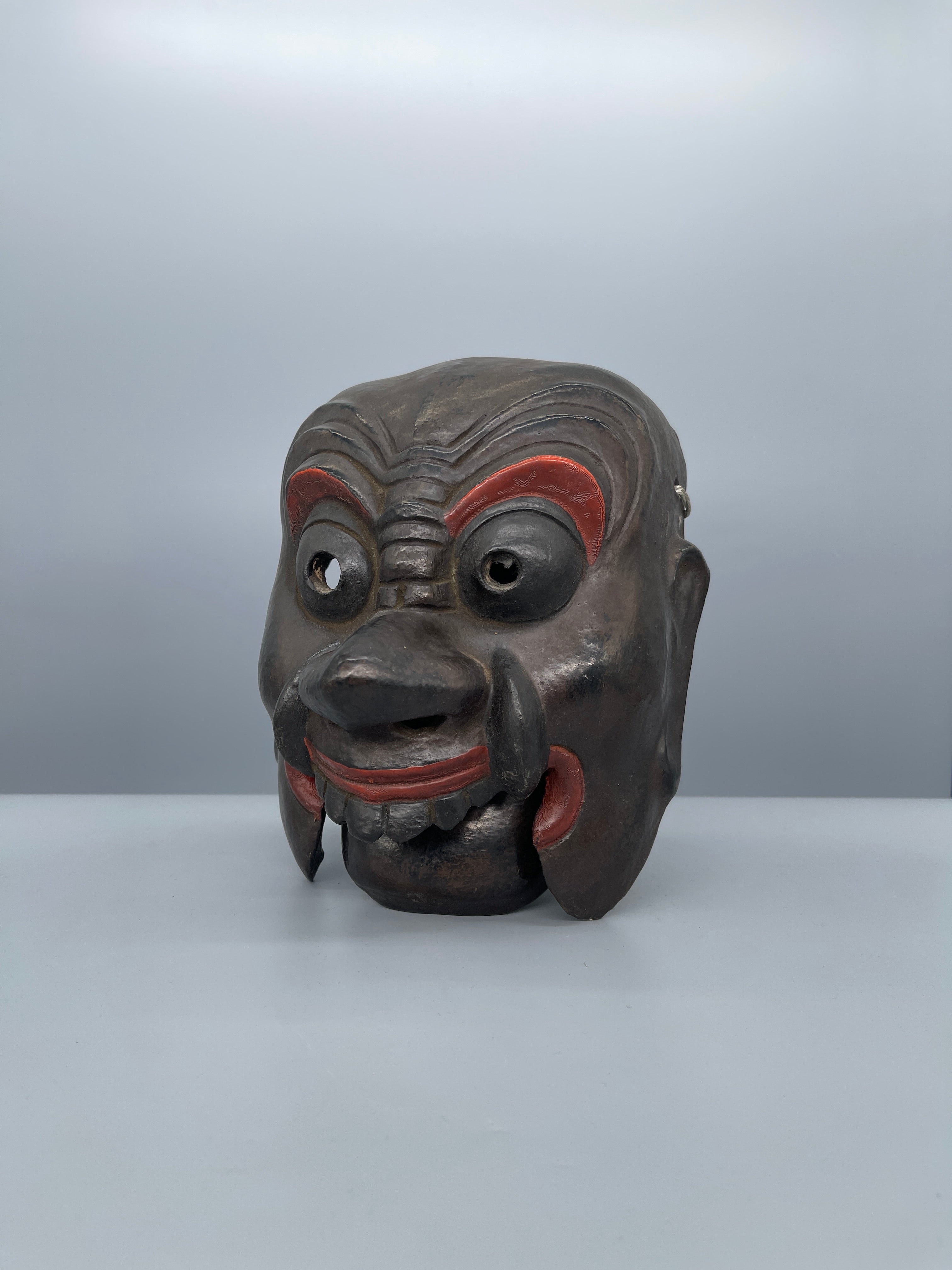 Vintage Japanese Bugaku Mask - Nasori