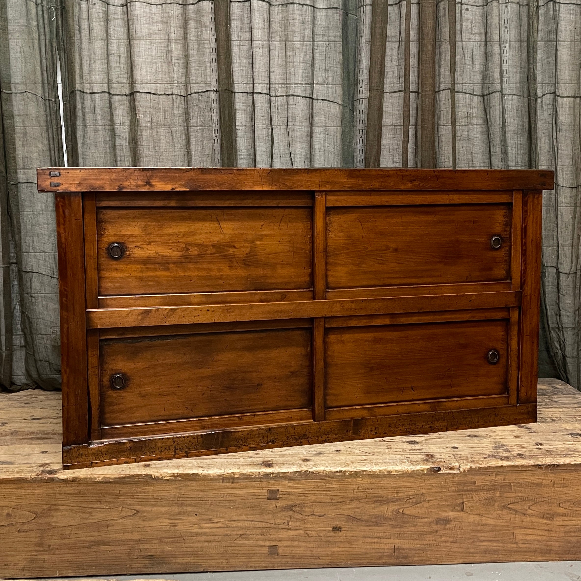 Antique Japanese Sideboard - Cedar & Cypress| Meiji