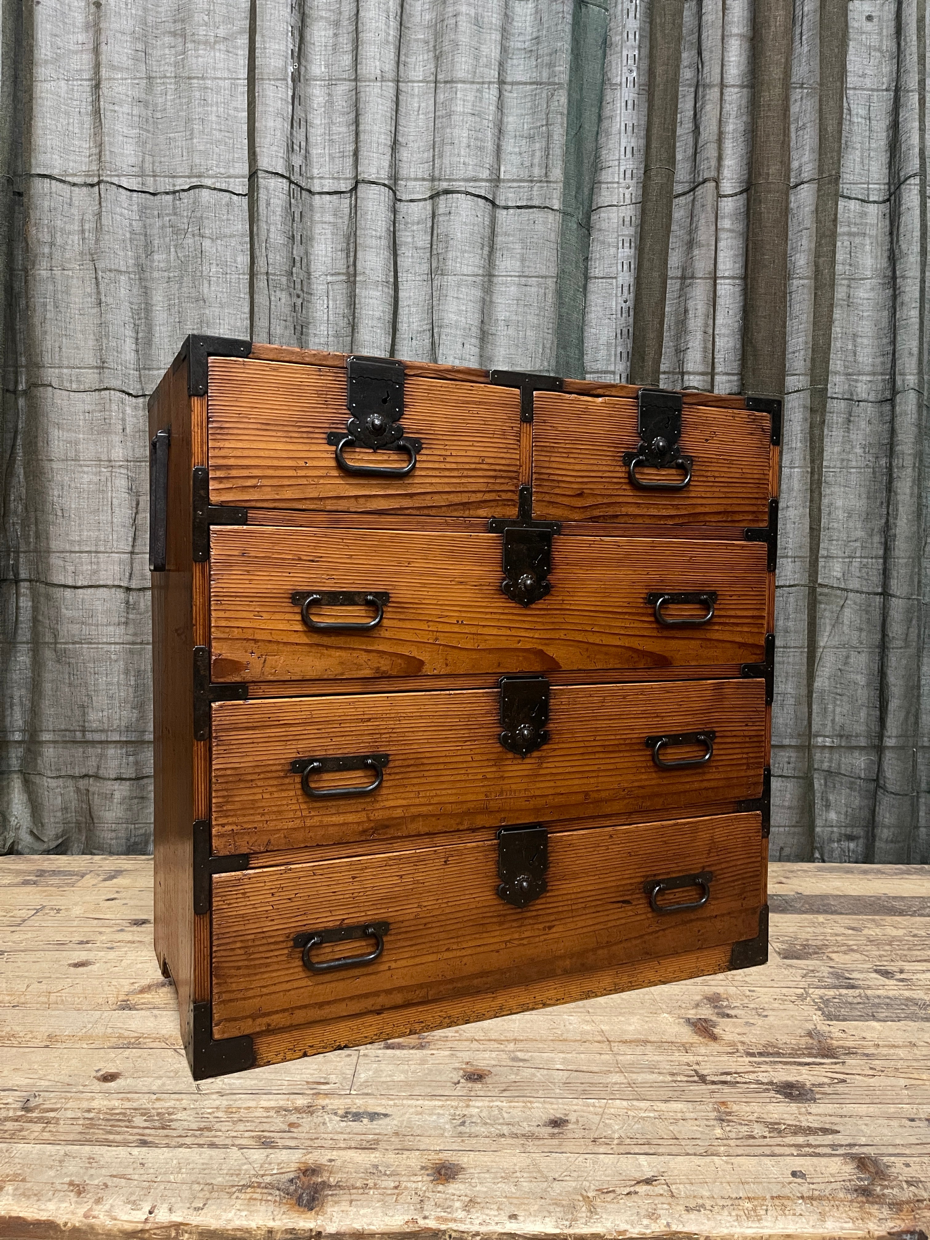 Japanese Chest Of Drawers - Cypress & Cedar | Meiji