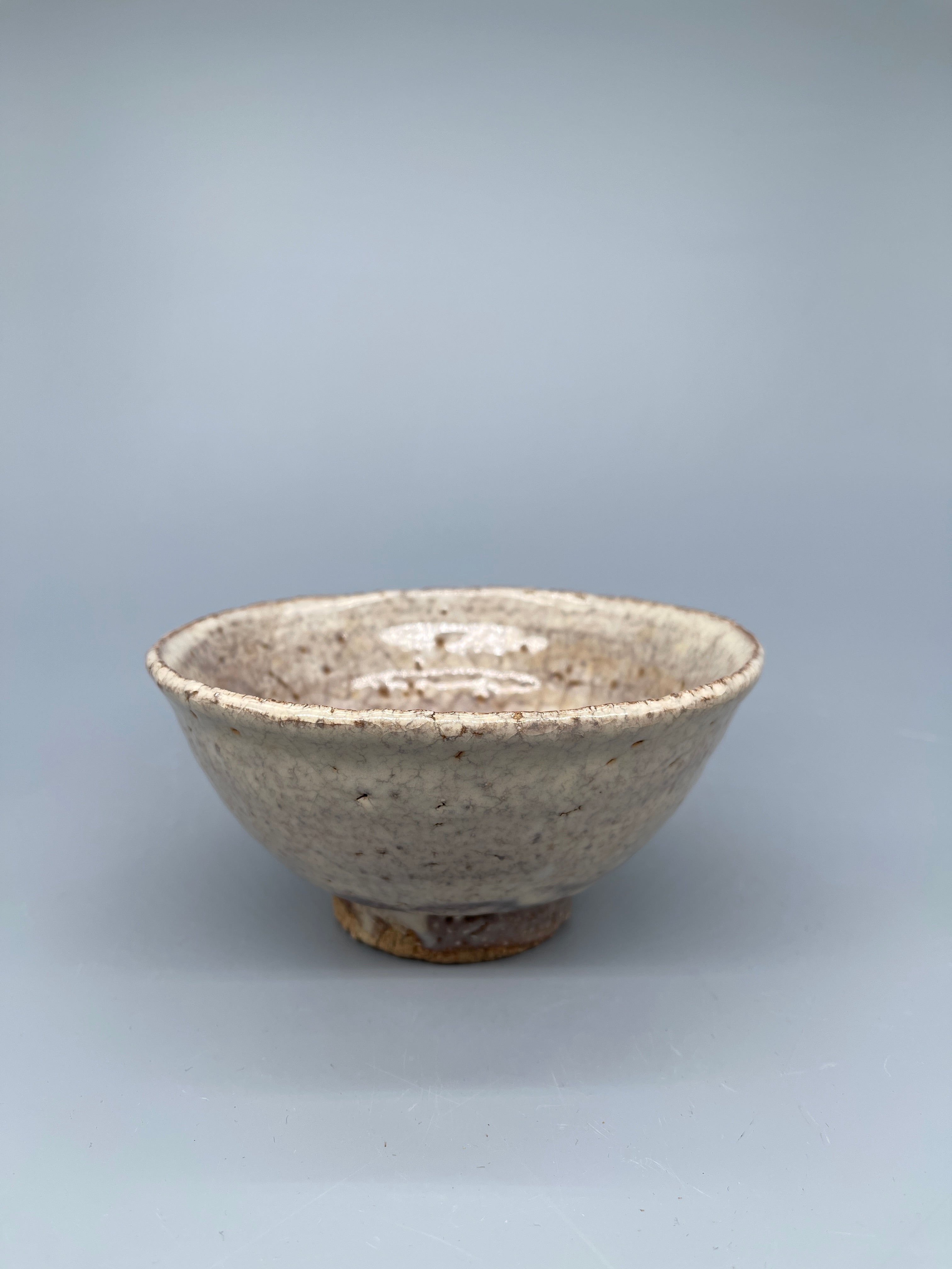 Vintage Japanese Hagi-Ware Matcha Bowl, Chawan - By Yoshida Shuen