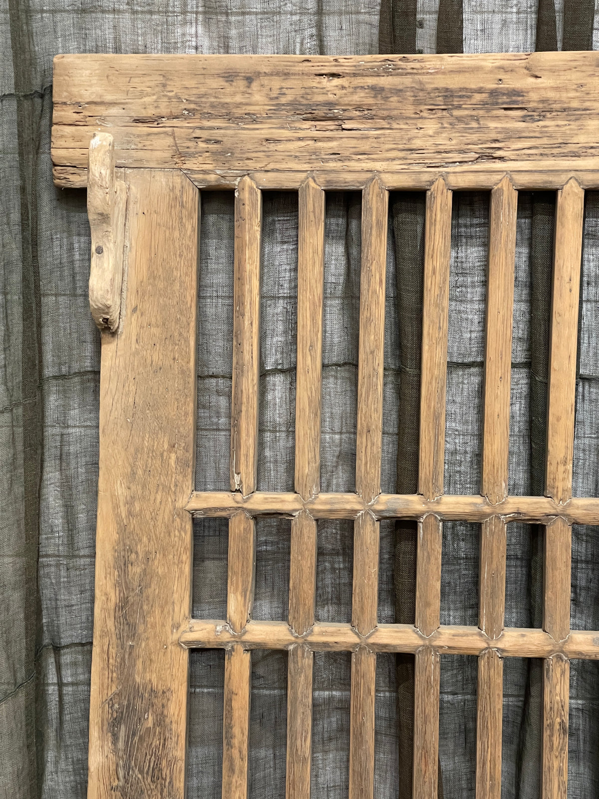 Antique Chinese Wooden Window Panel