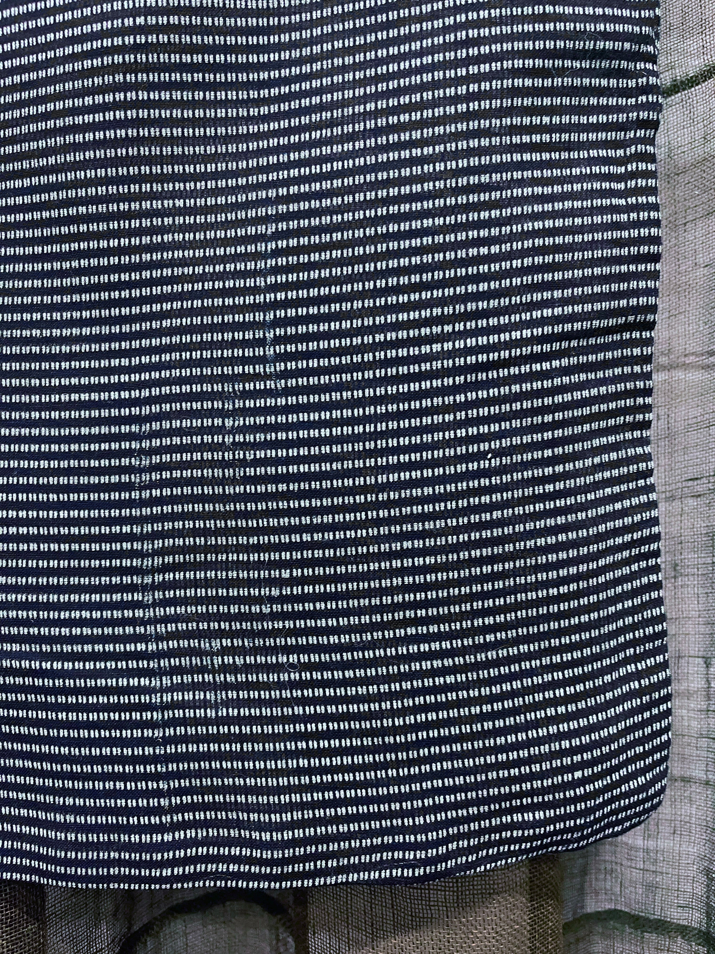 Vintage Japanese Summer Kimono | Hemp, Indigo