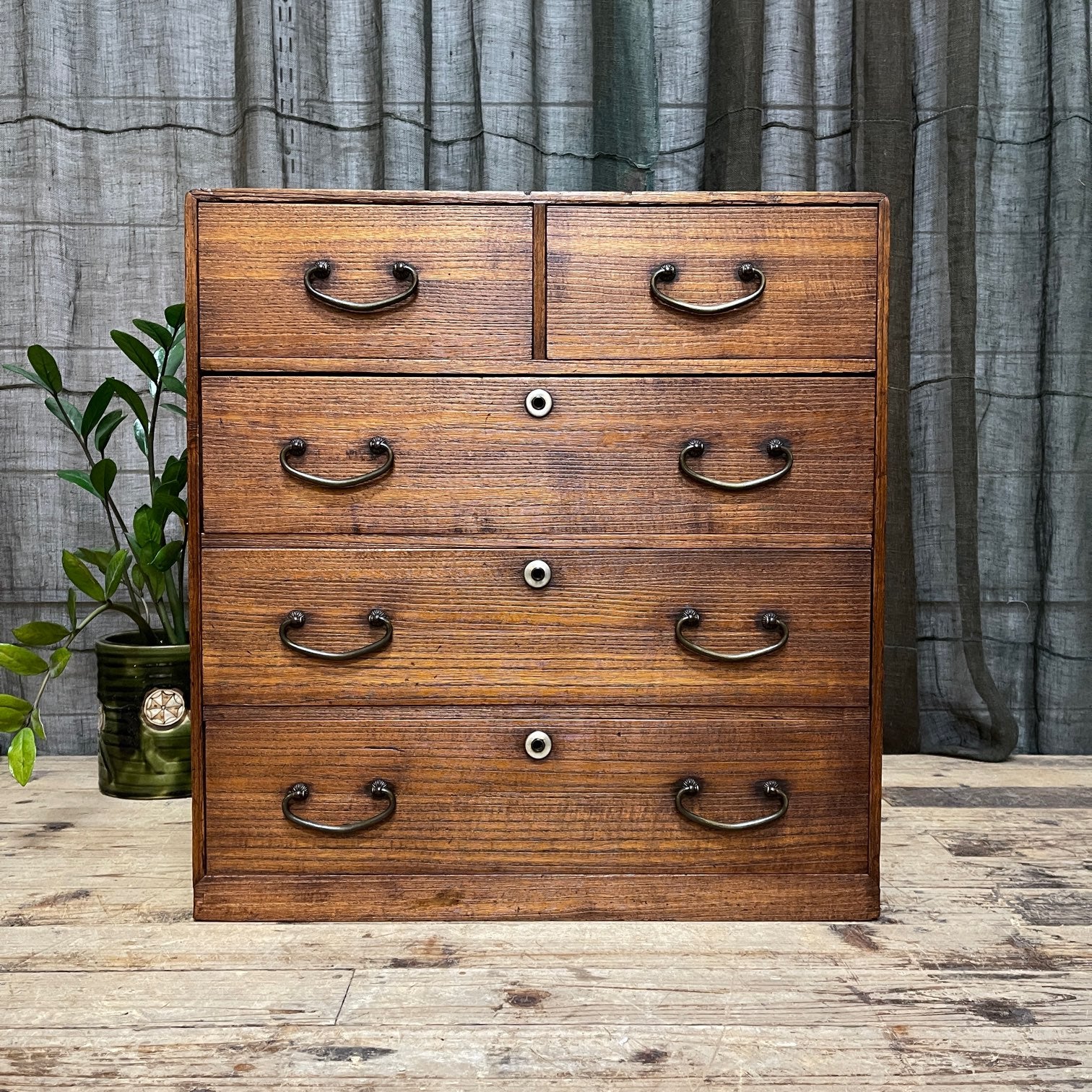 Ko Dansu, Japanese Side Cabinet - Paulownia | Midcentury