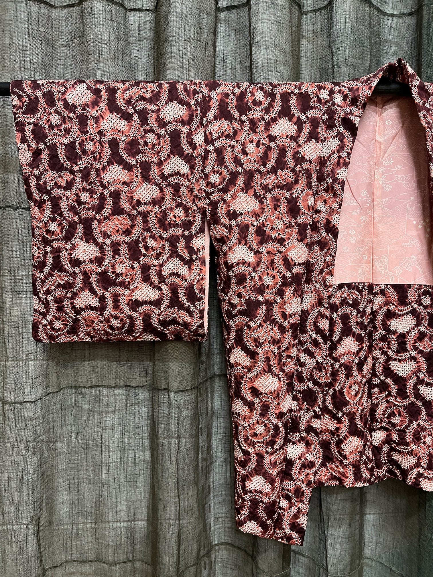 Japanese Haori-Kimono Jacket - Shibori