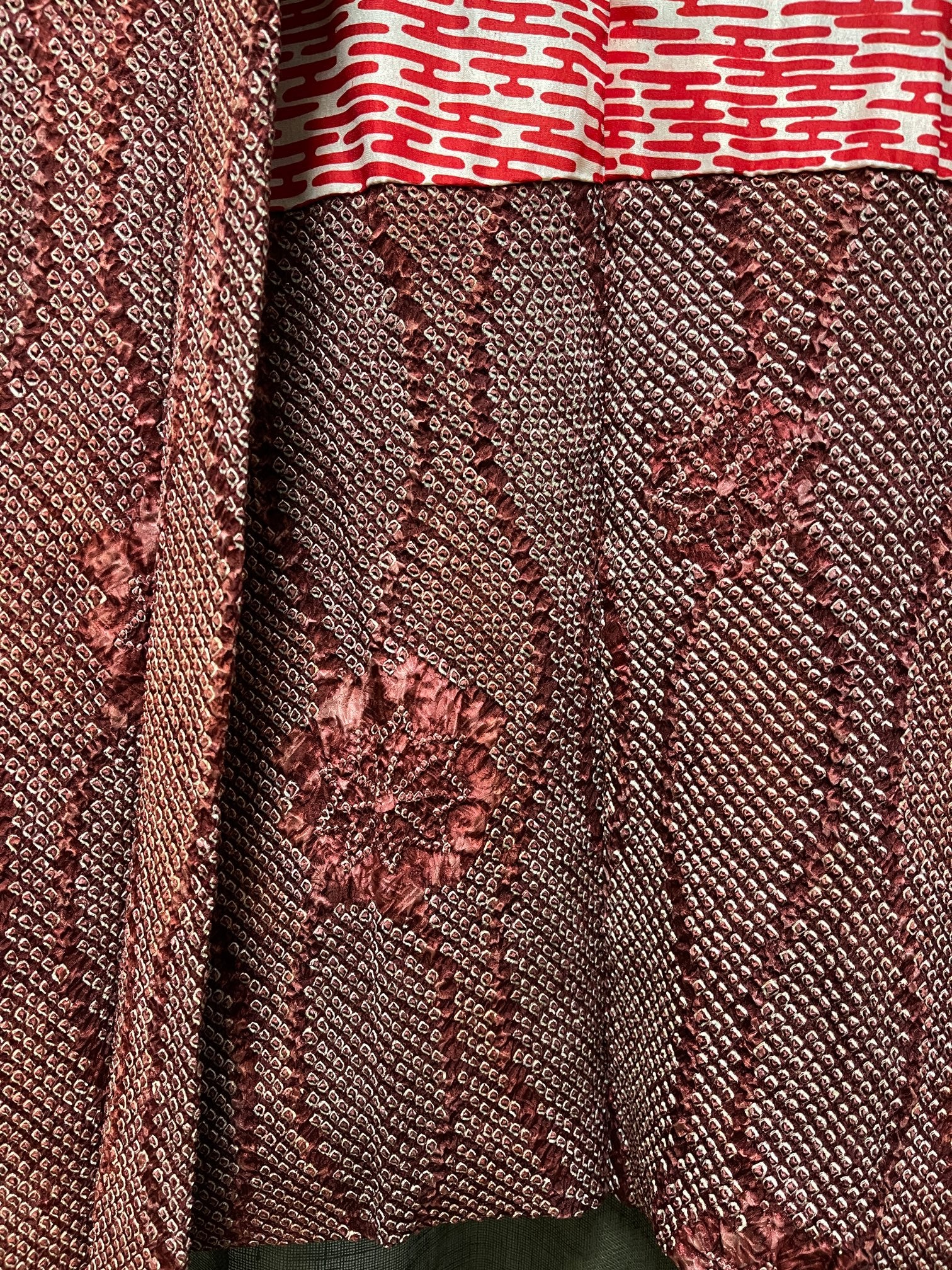 Japanese Haori-Kimono Jacket - Pink Shibori