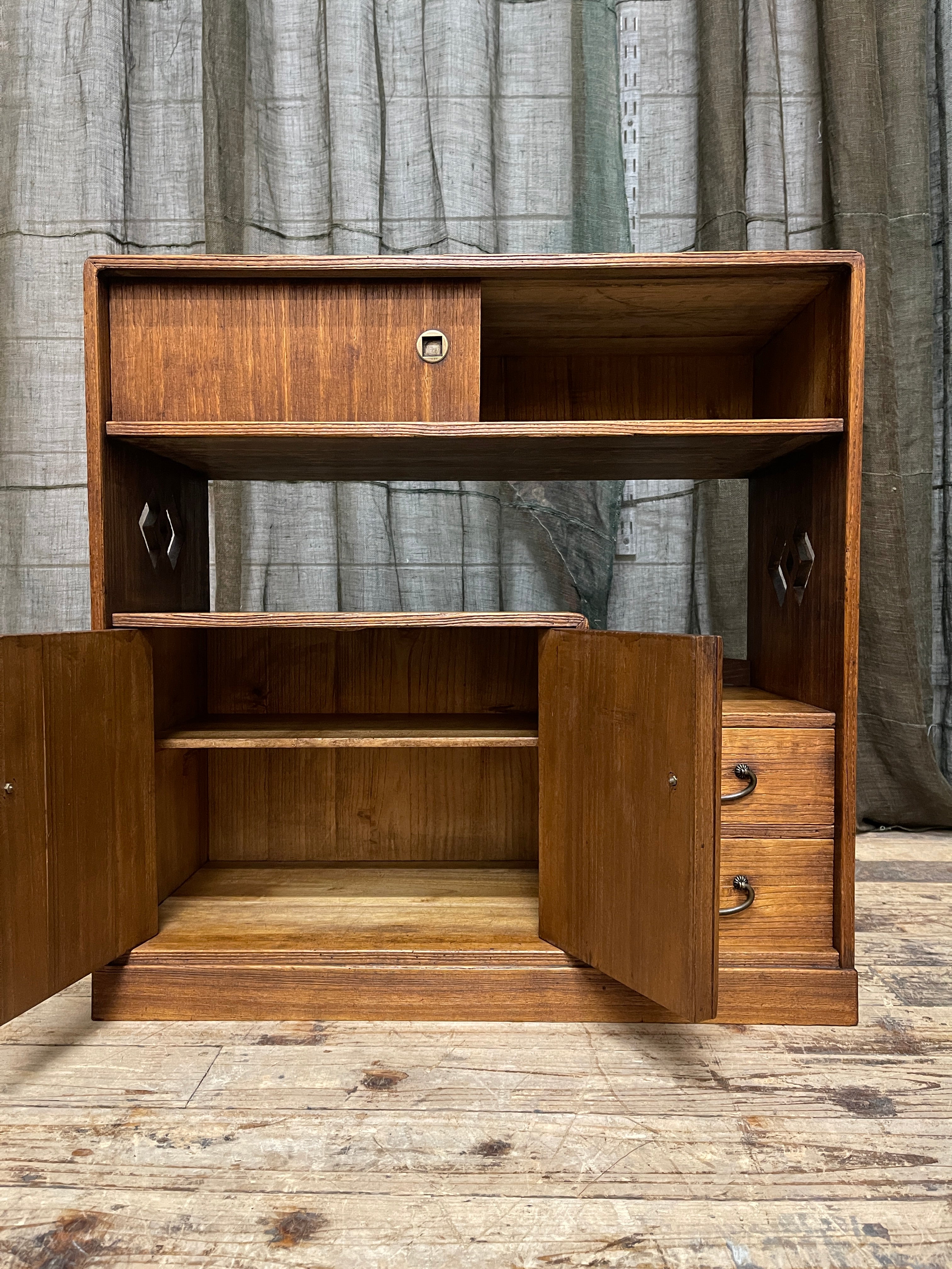 Cha Dana, Japanese Tea Cabinet - Paulownia | 1930's