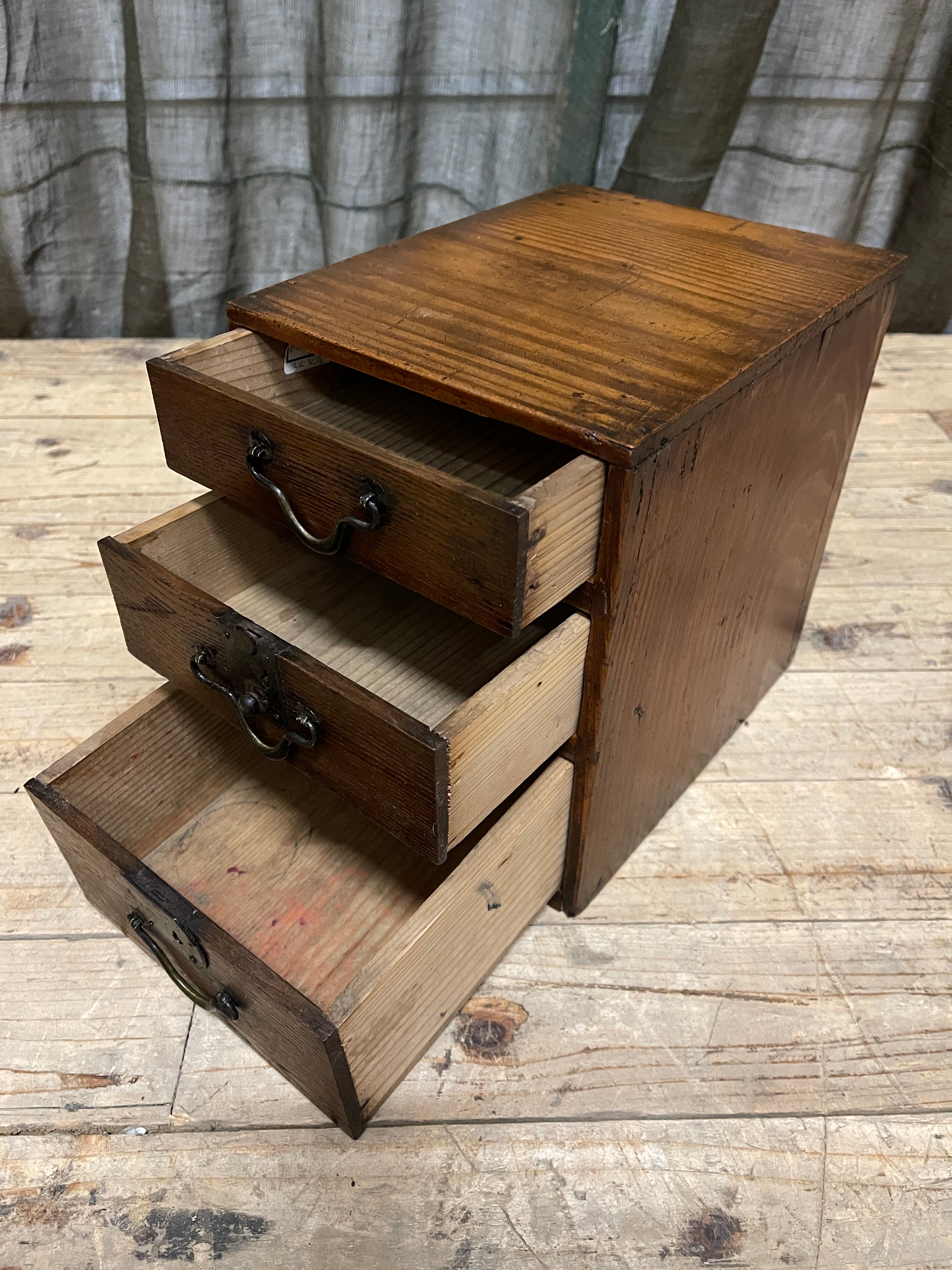 Japanese Three-Drawer Document Box - Cypress & Elm