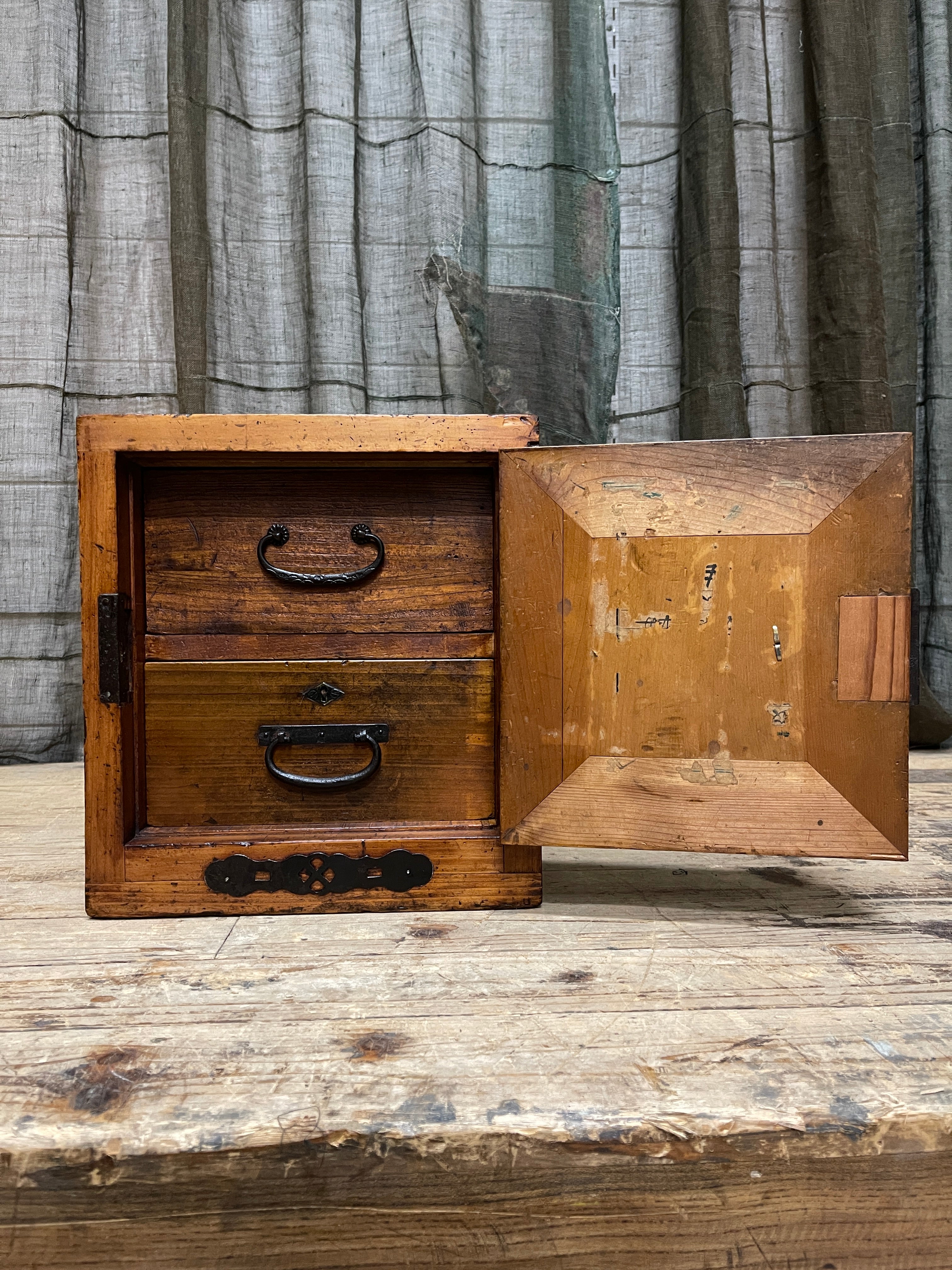 Funa Dansu, Japanese Ships Chest - Cypress | Meiji