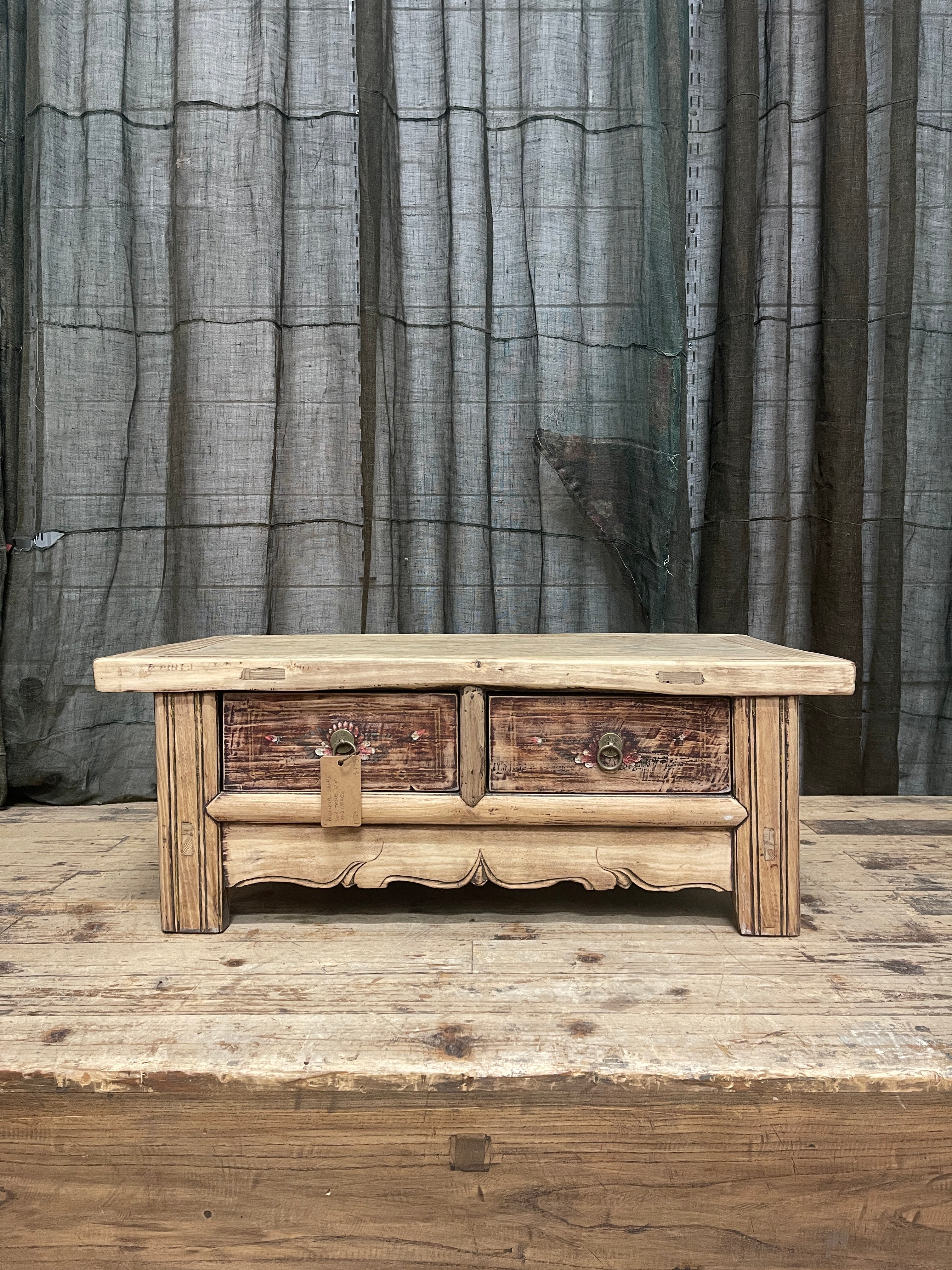 Provincial Chinese Low Table | Elm & Cypress