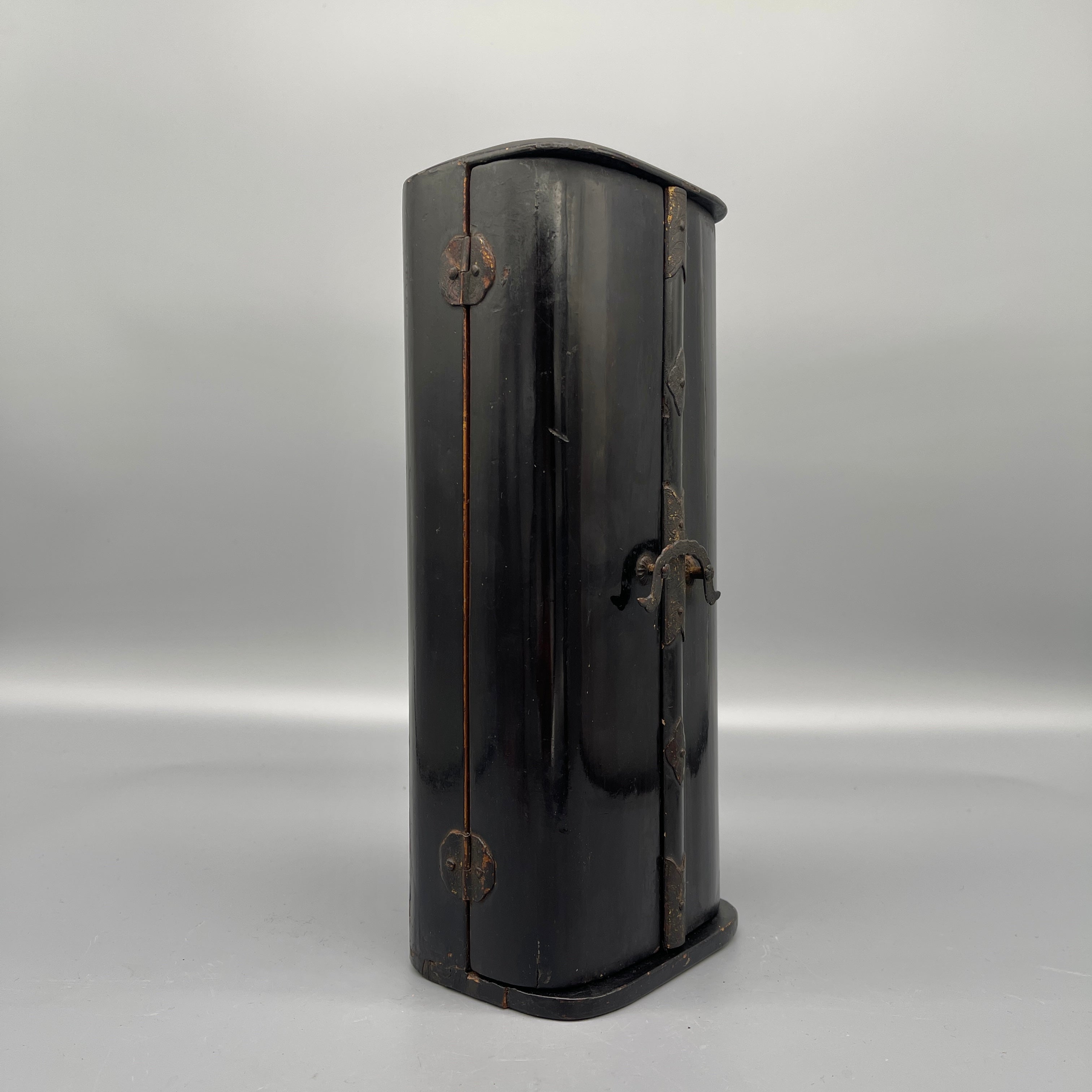 Antique Japanese Jizo in Shrine, Zushi - Carved Wood & Gilt | Edo