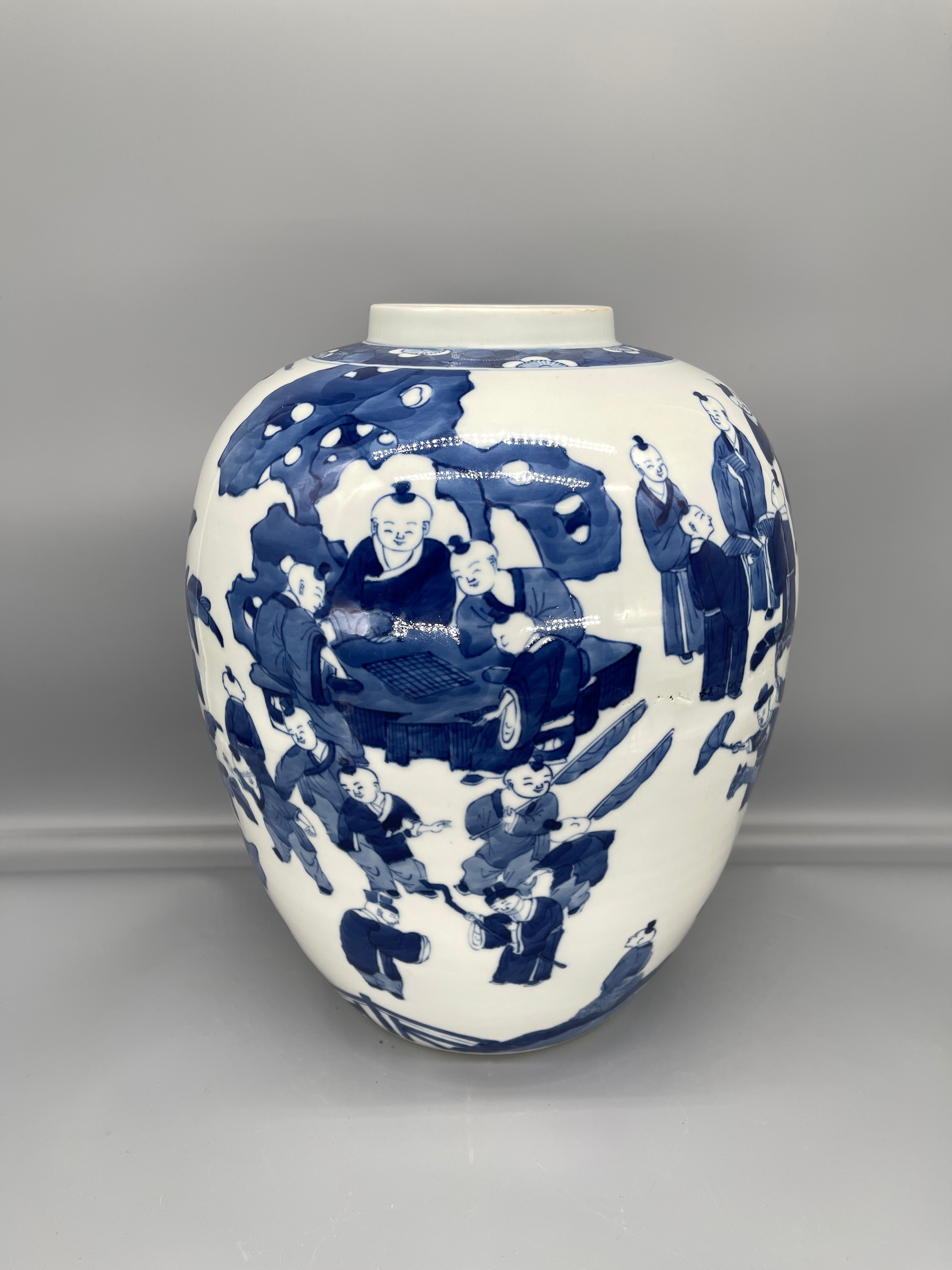 Chinese Porcelain Blue & White Jar