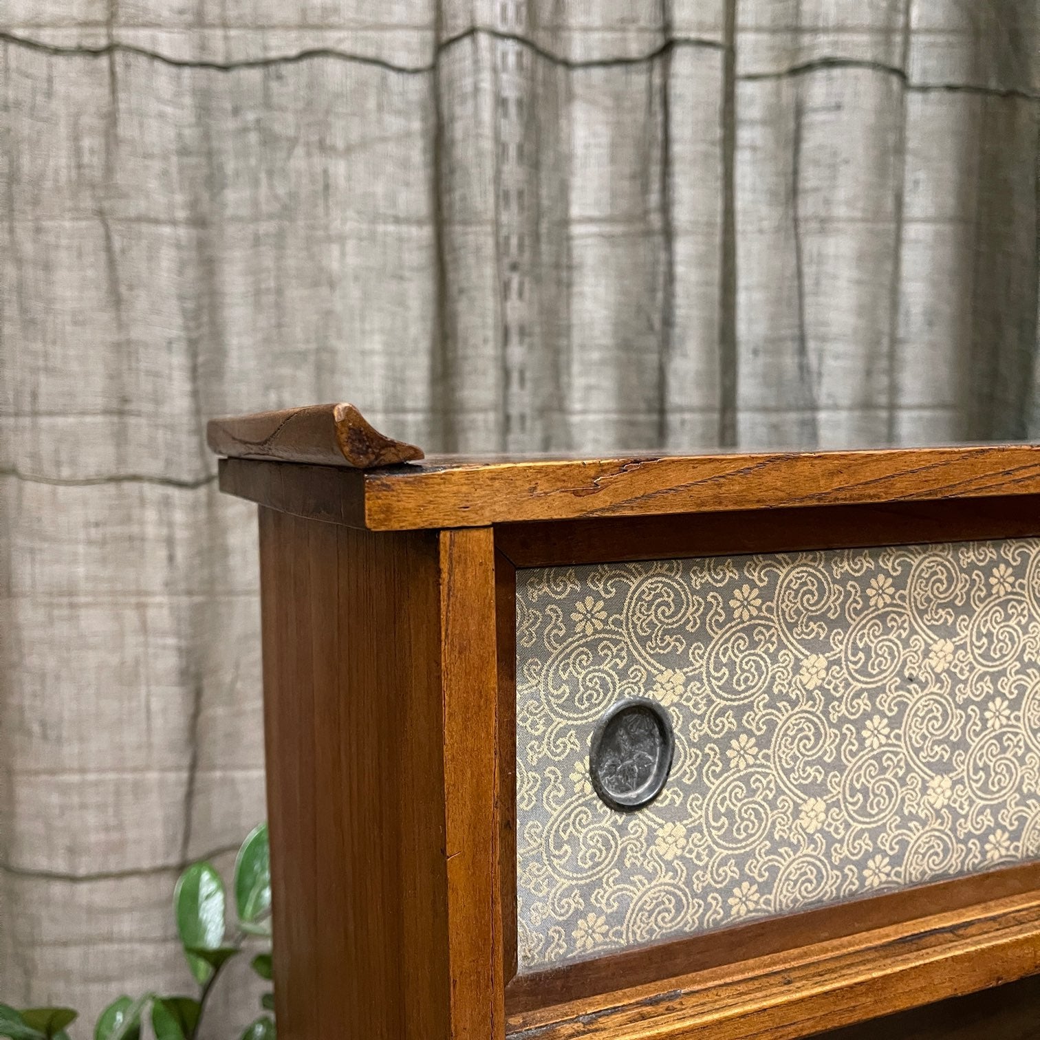 Cha Dana, Japanese Tea Cabinet - Elm | c.1910