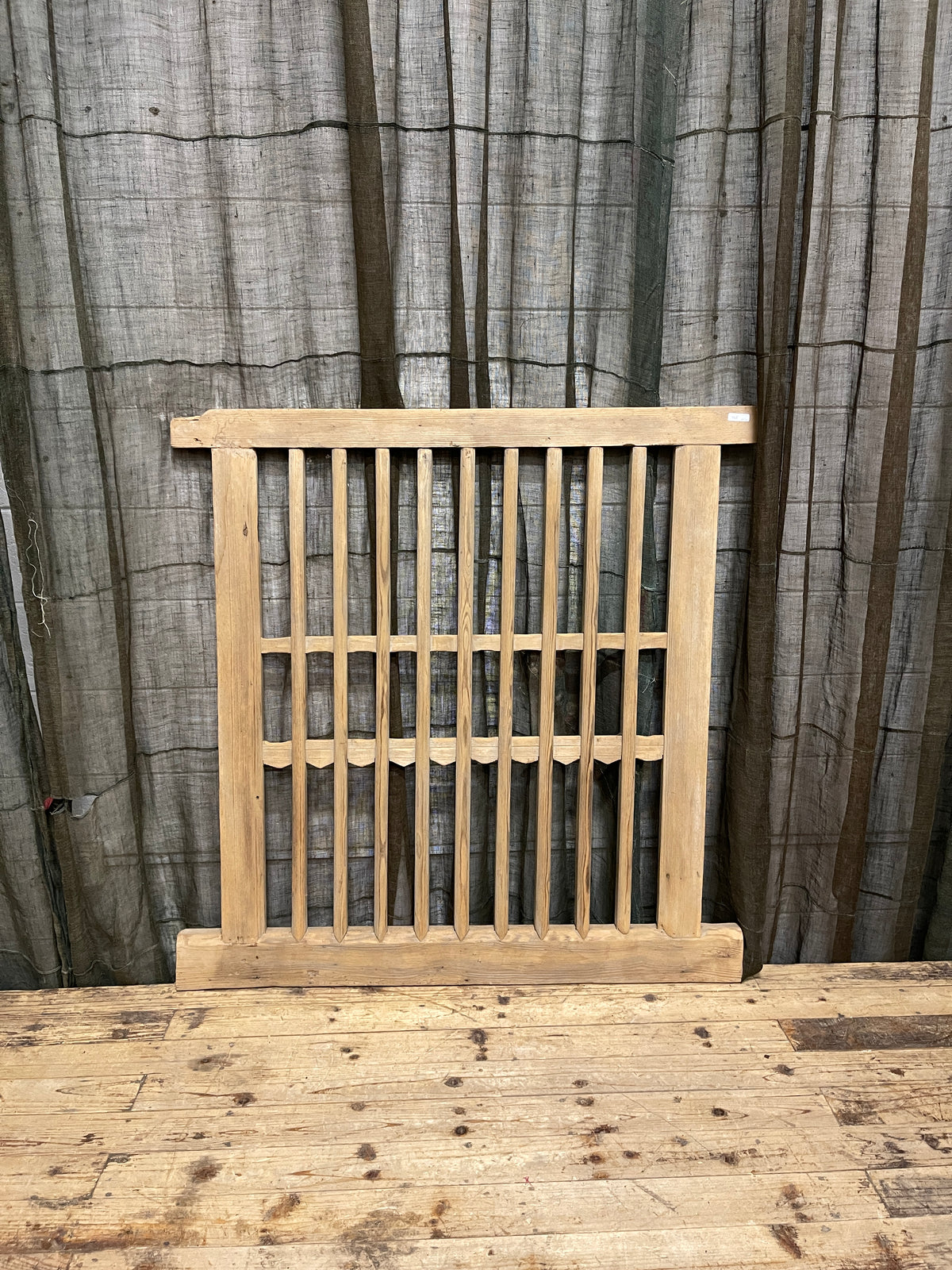 Antique Chinese Wooden Window Panel