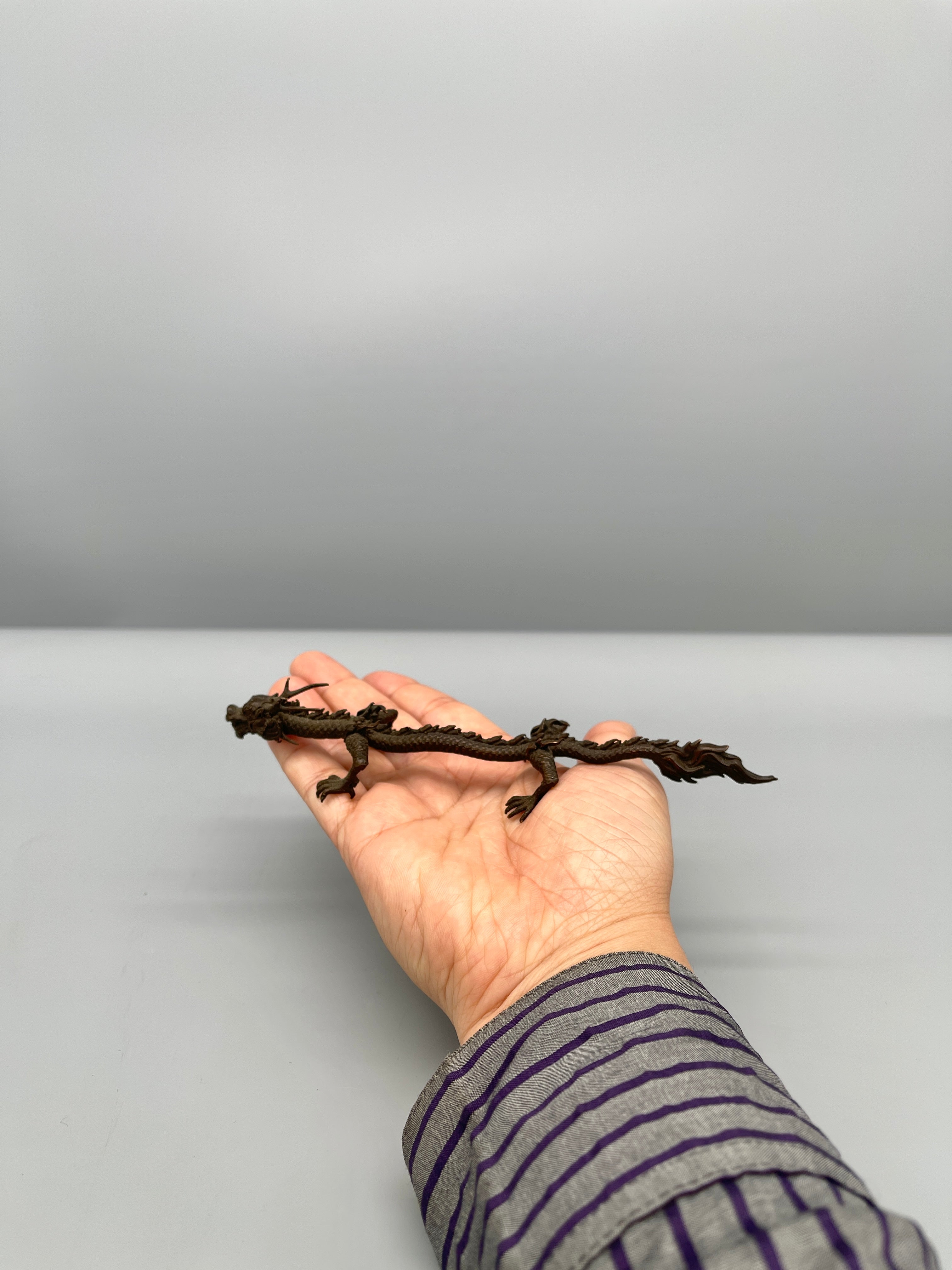 Miniature Chinese Dragon Figurine